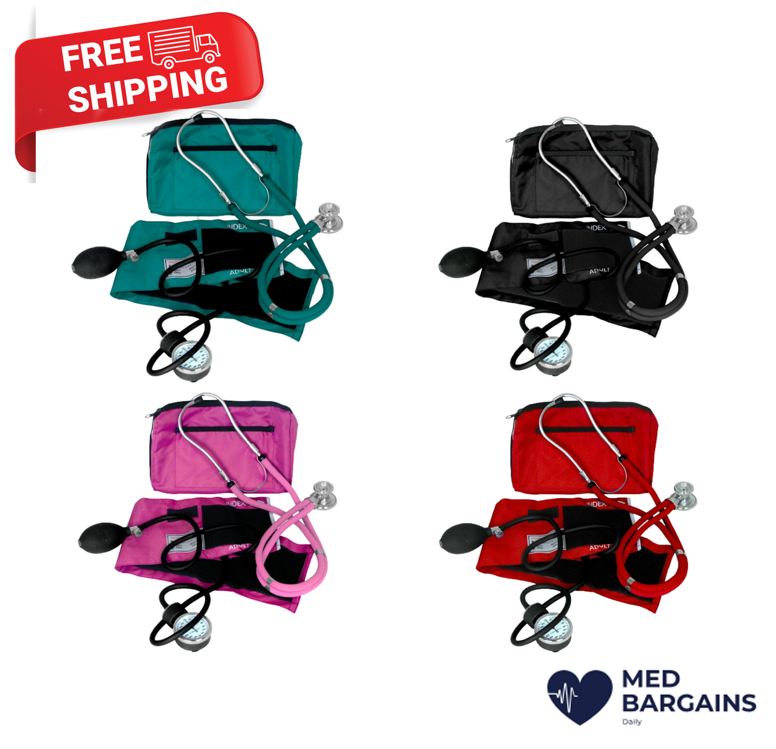 Dixie Ems Blood Pressure and Sprague Stethoscope Kit