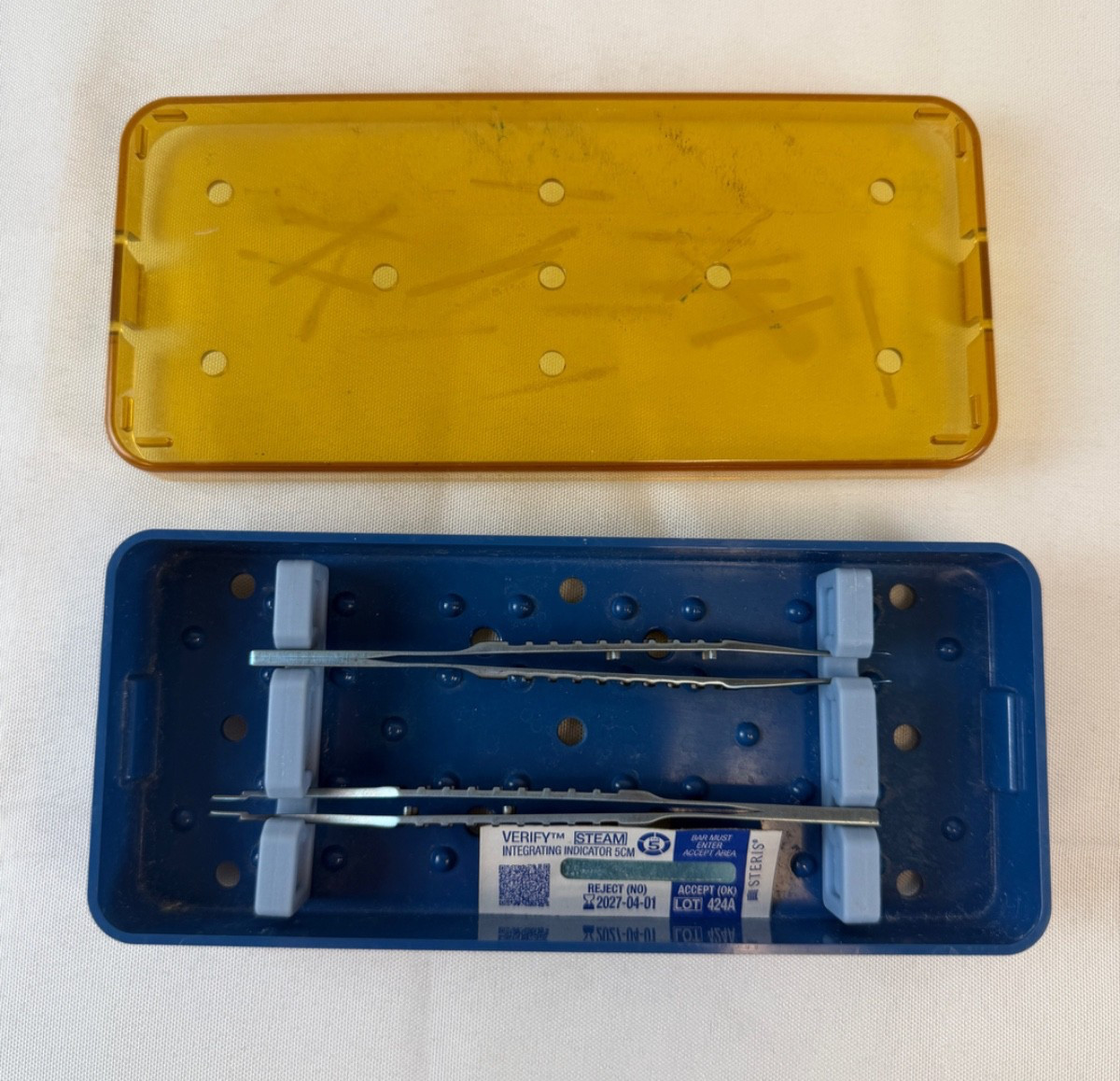 Pair of Duckworth & Kent IOL Insertion & Folding Forceps 2-774-1 & DK7740 w Case