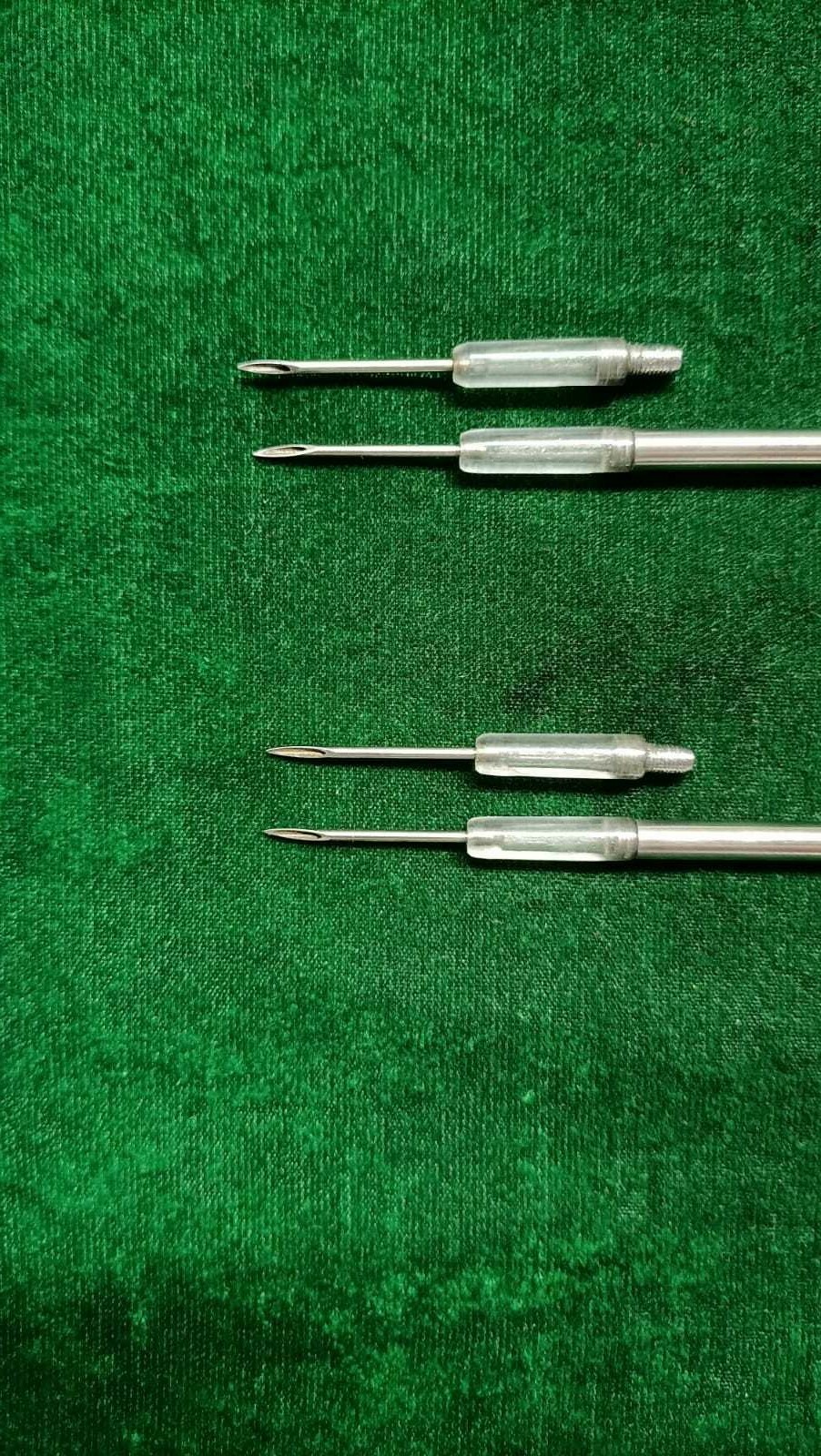 2pc Laparoscopic Aspiration Needle with Extra Needle 5mm Reusable Instruments