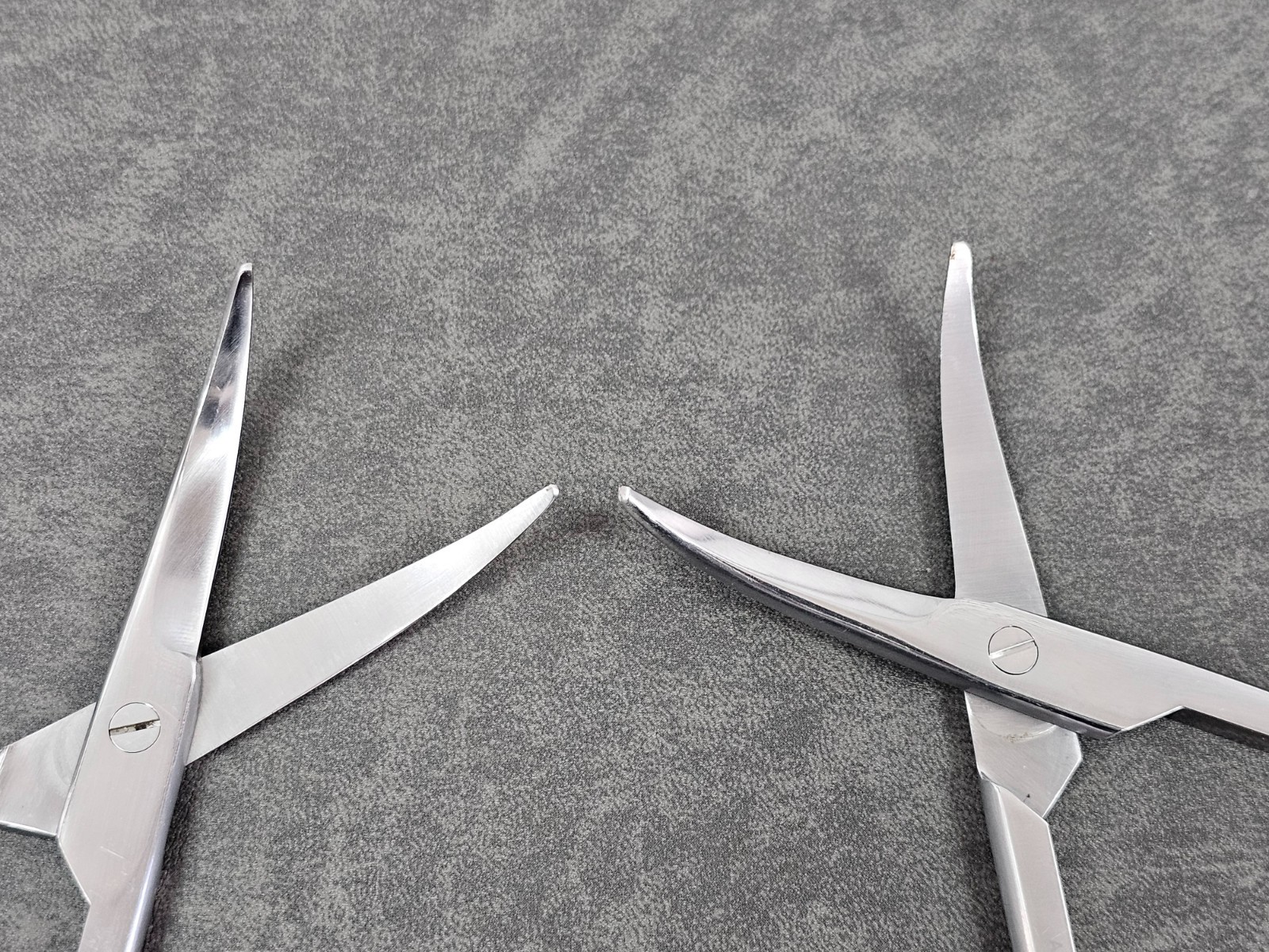 2pc Aesculap MD491 Jorgensen Scissors Curved Tips