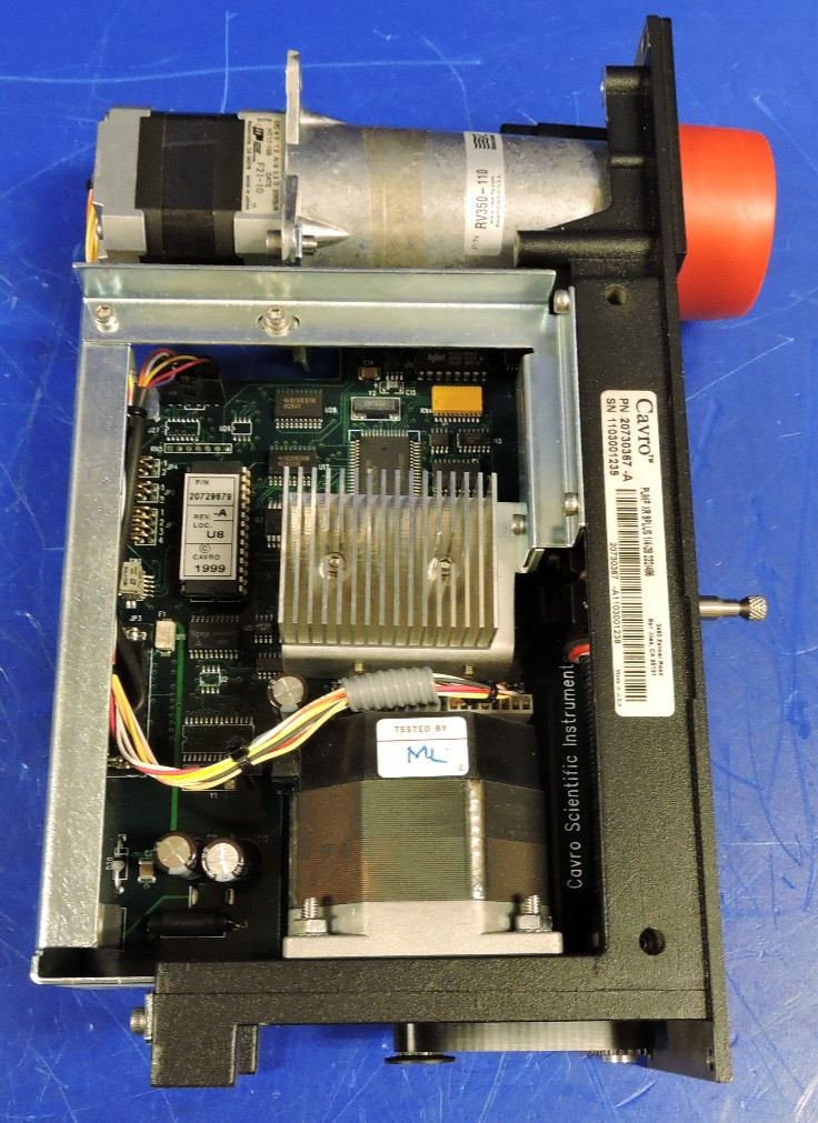 NEW Cavro 20730367 XR SPLUS Syringe Pump with Rheodyne RV350-110 10-Port / 9 Pos
