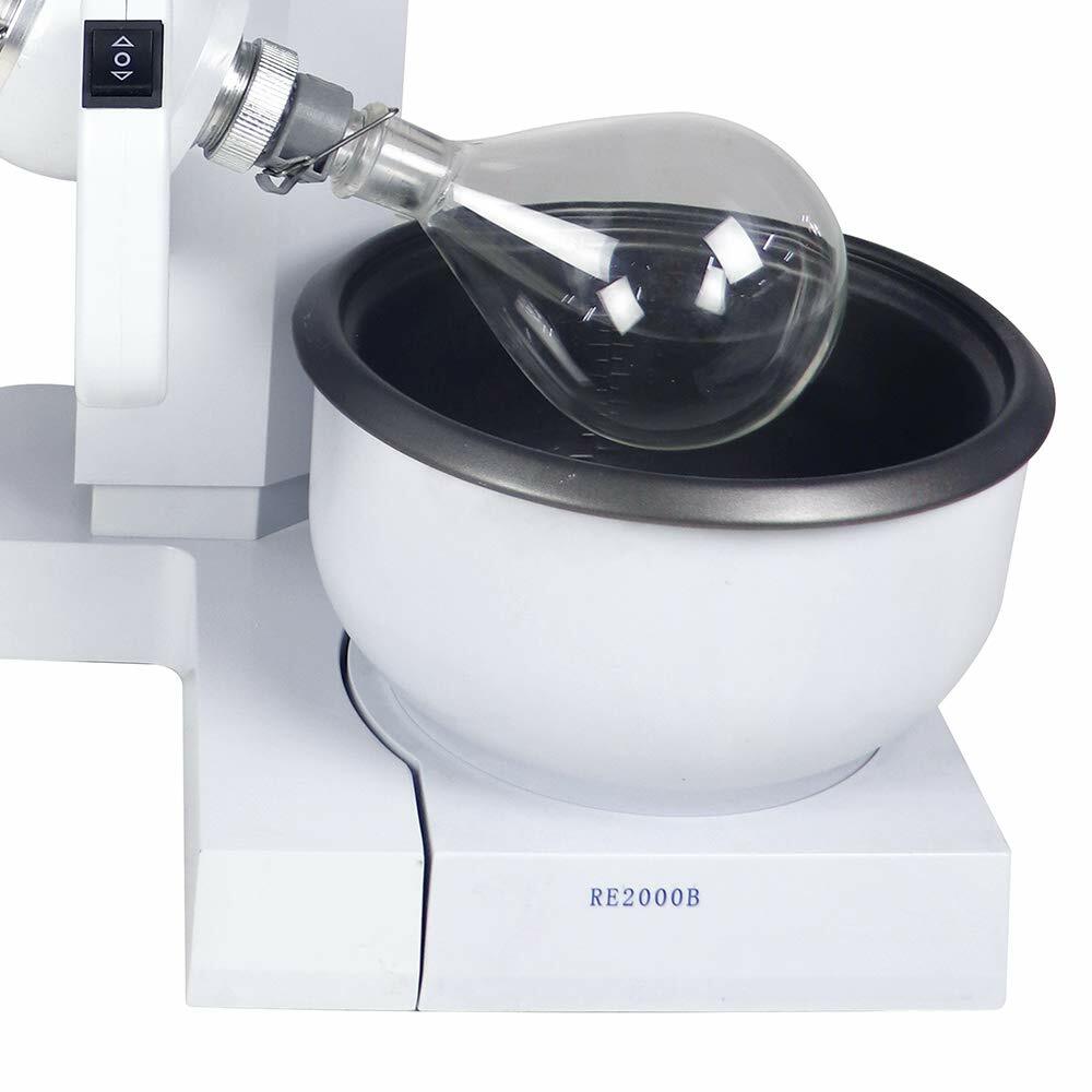 2L Rotary Evaporator Automatic Lifting Rotavap Turnkey System with Chiller Pump
