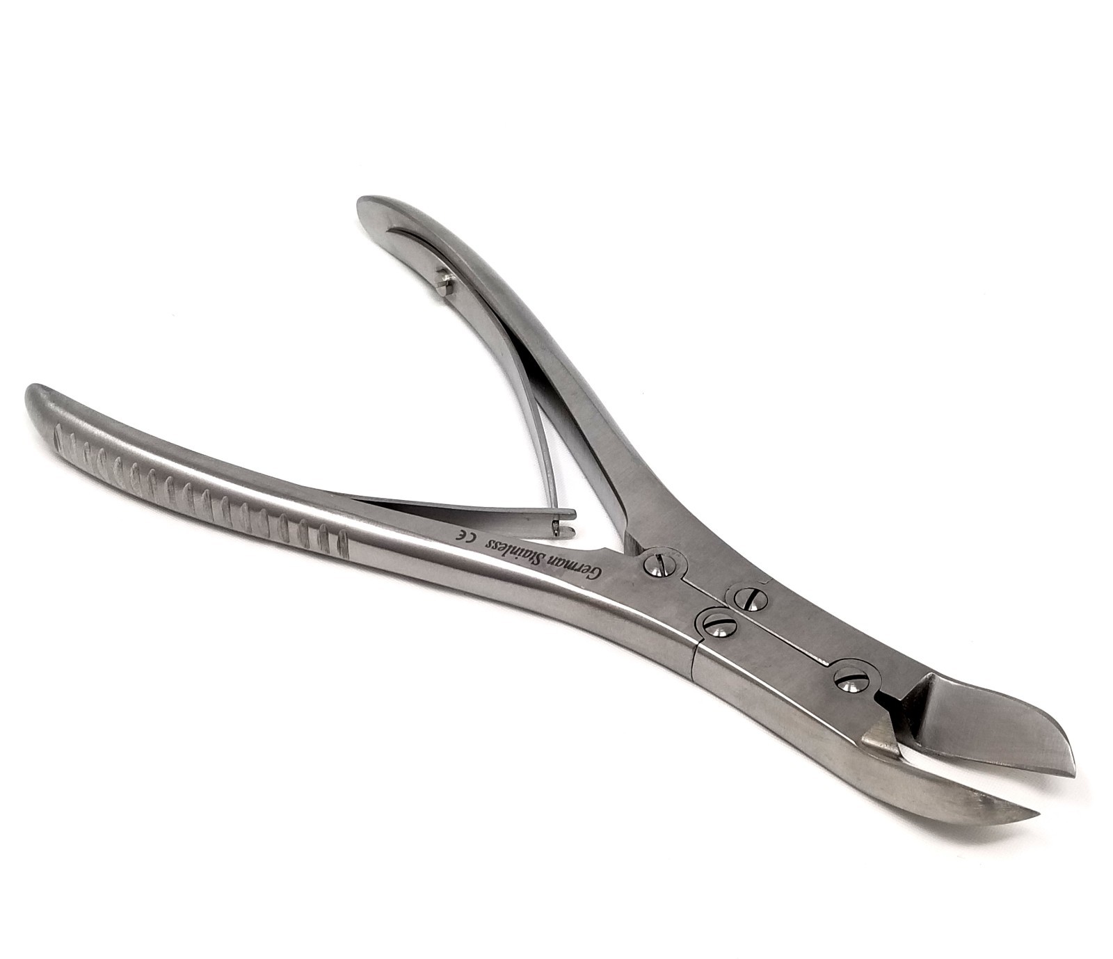 Double Action Bone Cutter 7.25″ Scissor Curve Veterinary Orthopedic German Steel