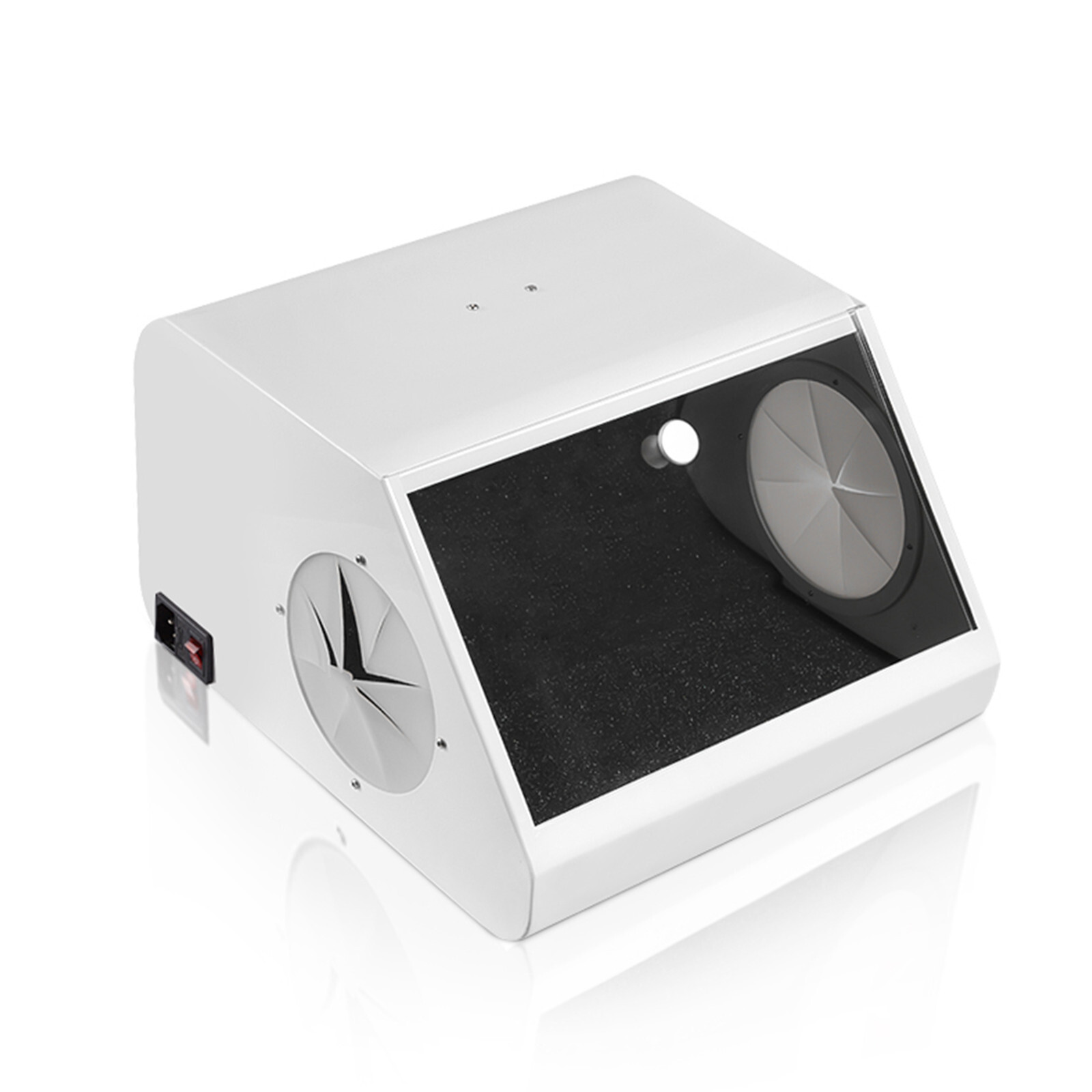 Dental Grinding Polishing Box Lapping Protector Sandblasting Dust-proof Box LED