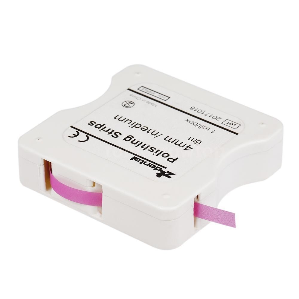 Dental Interproximal Sanding Polishing Strips Finishing Grinding 4mm Fine Medium