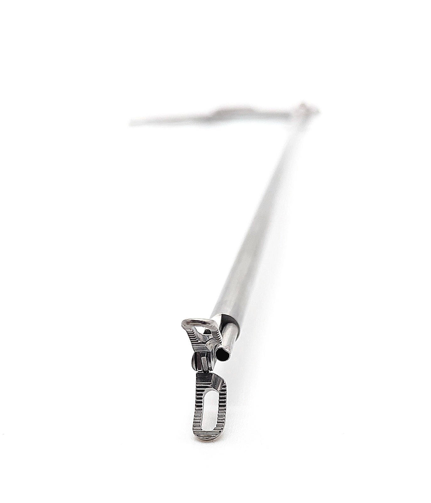 Aesculap PL100R Cholangiogram Clamp w/ Catheter Guide 5mm x 33cm Laparoscopic