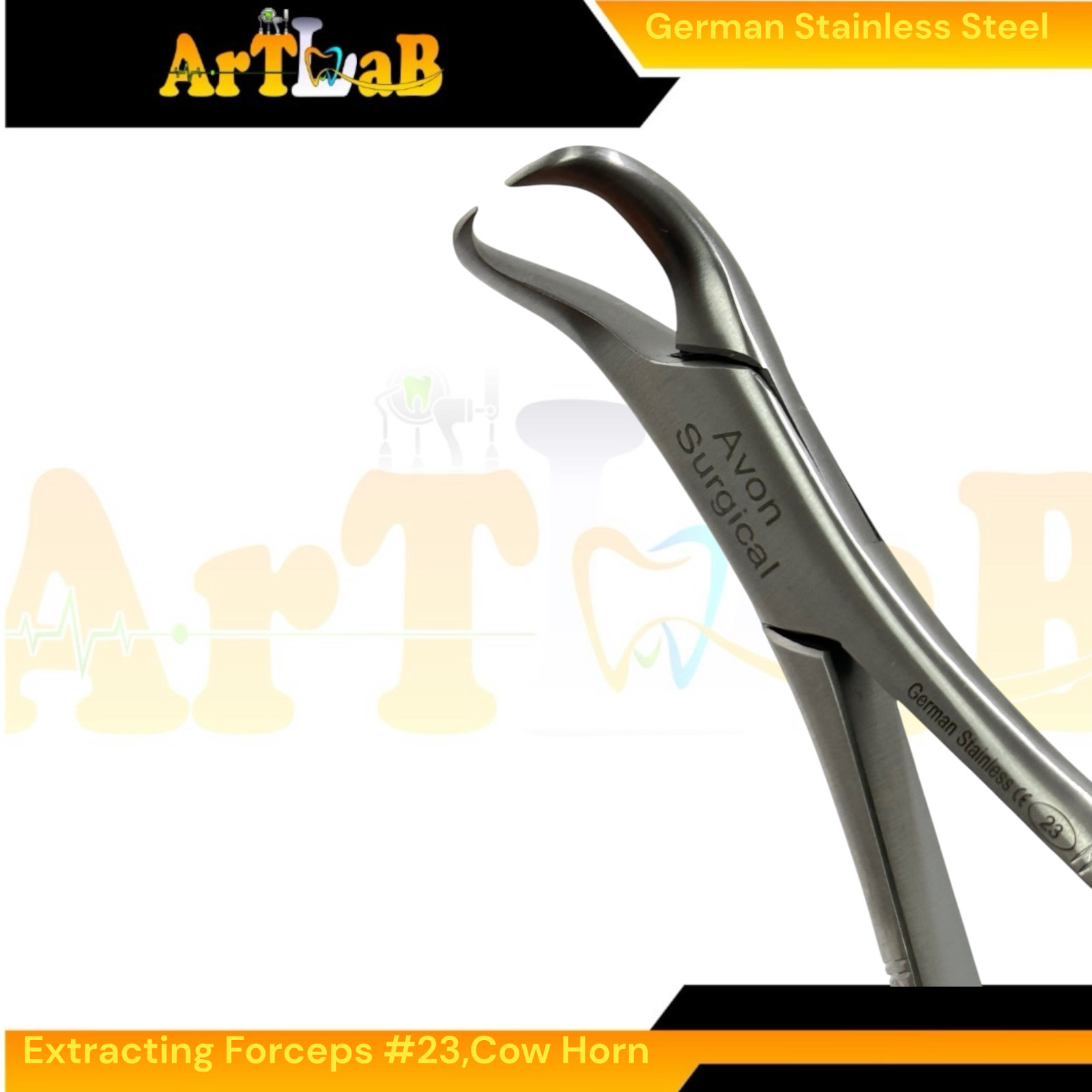 Extraction Forceps Upper Molars, Lower Molars, Universal -German Stainless Steel