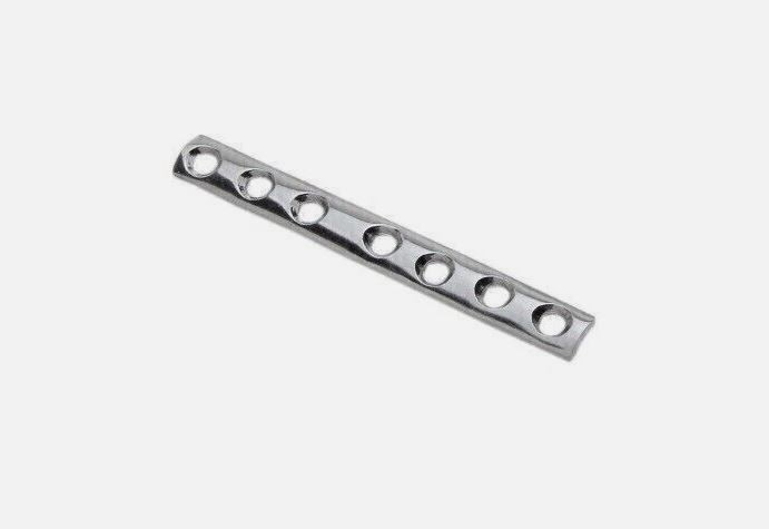 Tubular one third Tubular plate 3.5mm 20pcs veterinary orthopedic instruments