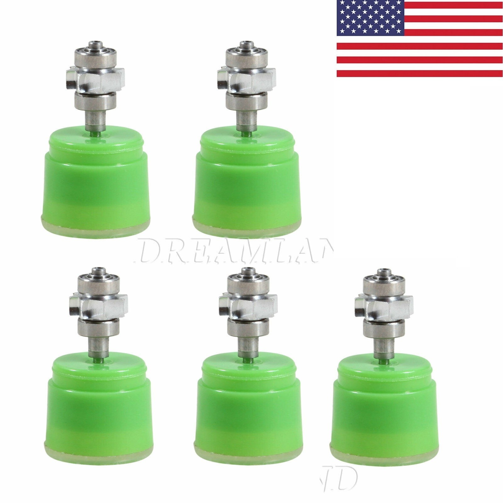 5x Dental original Cartridge Rotor Fit 45 Degree Angle High Handpiece WCA4 USA
