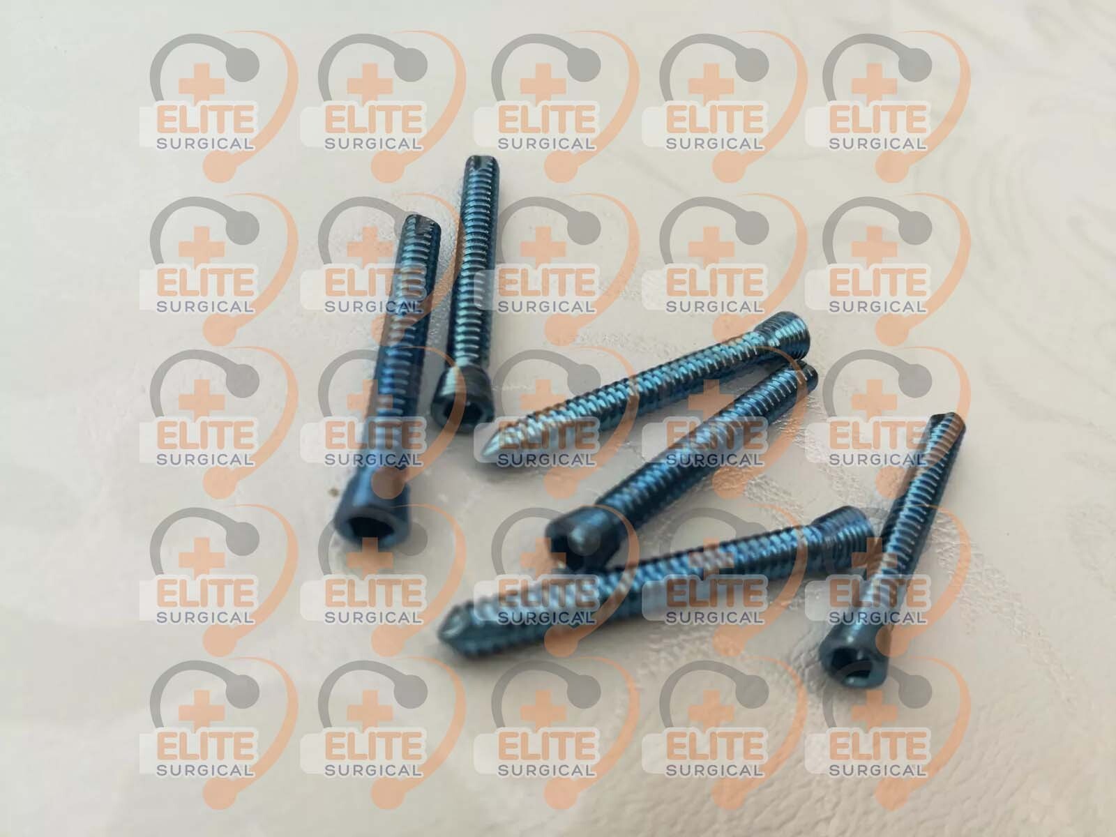 3.5mm Coritcal Screws Titanium grade 5 & SS 316L, Self Tapping (180 pcs)
