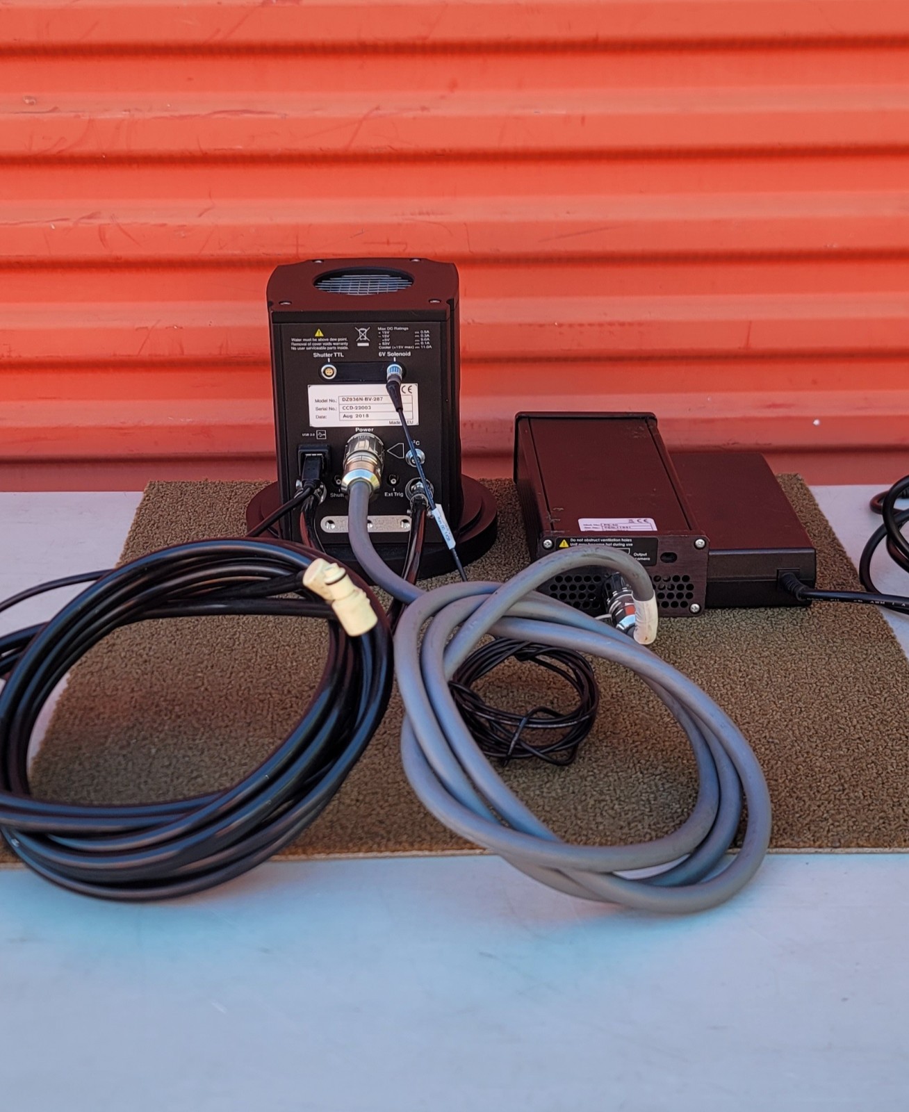 Oxford Instruments iKon DZ936N-BV-287 Camera w/ PS-40 Power Supply DOM 2018