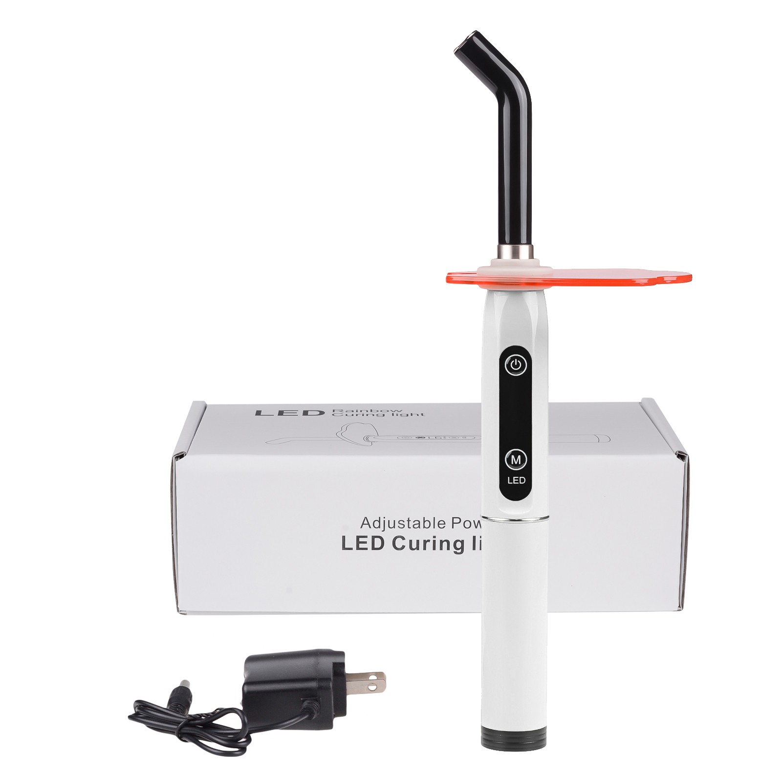 5W High Power Dental LED Curing Light 420-480nm Resin Cure Lamp 4 Working Modes