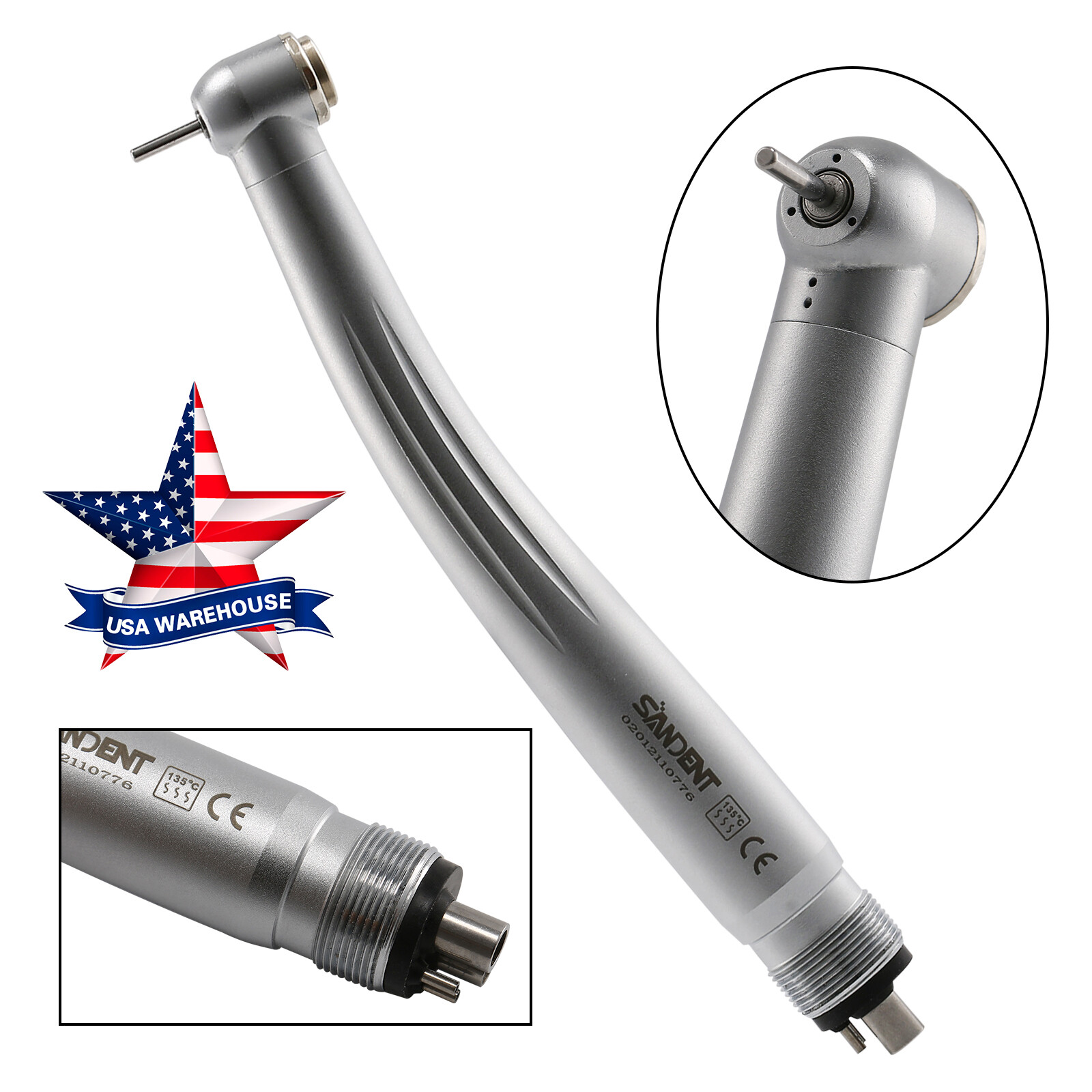 Air Turbina NSK PANA MAX Style Dental Fast High Speed Handpiece 4 Hole STNABM