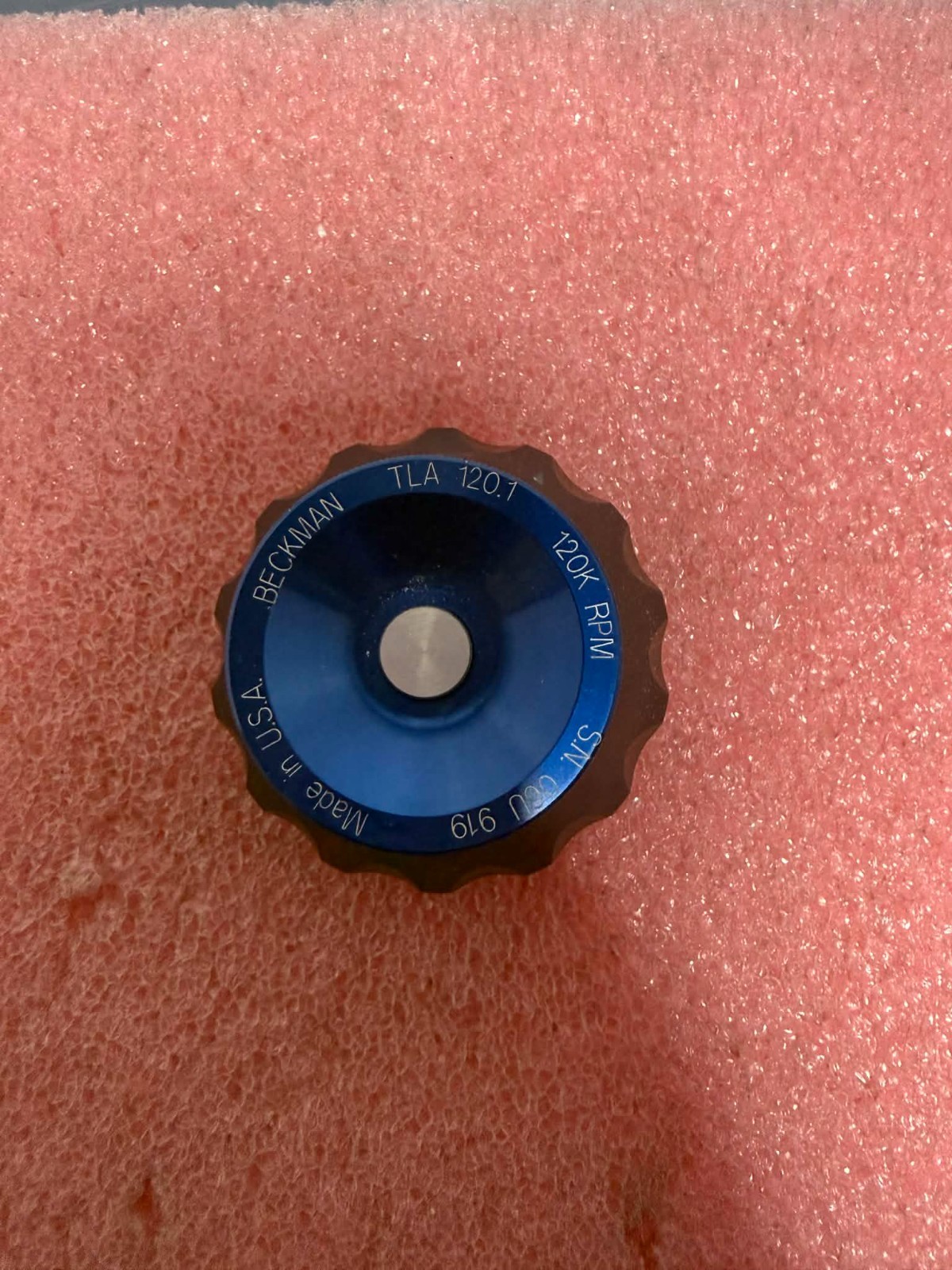 Beckman TLA 120.1 Ultracentrifuge Fixed Angle Rotor 120,000 120K rpm for MAX130K