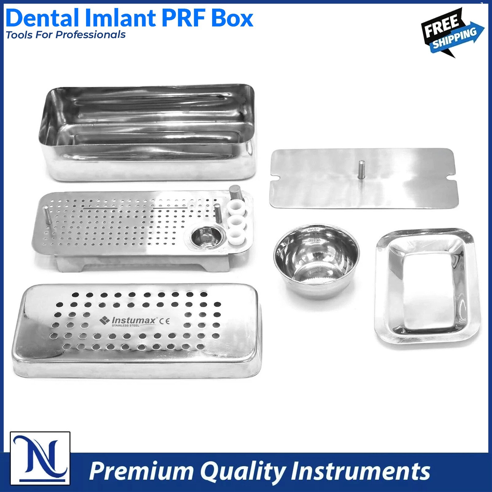 Set Dental PRF / GRF Kit de Membrana de Fibrina Rica Plaquetas Para Cirugía Oral