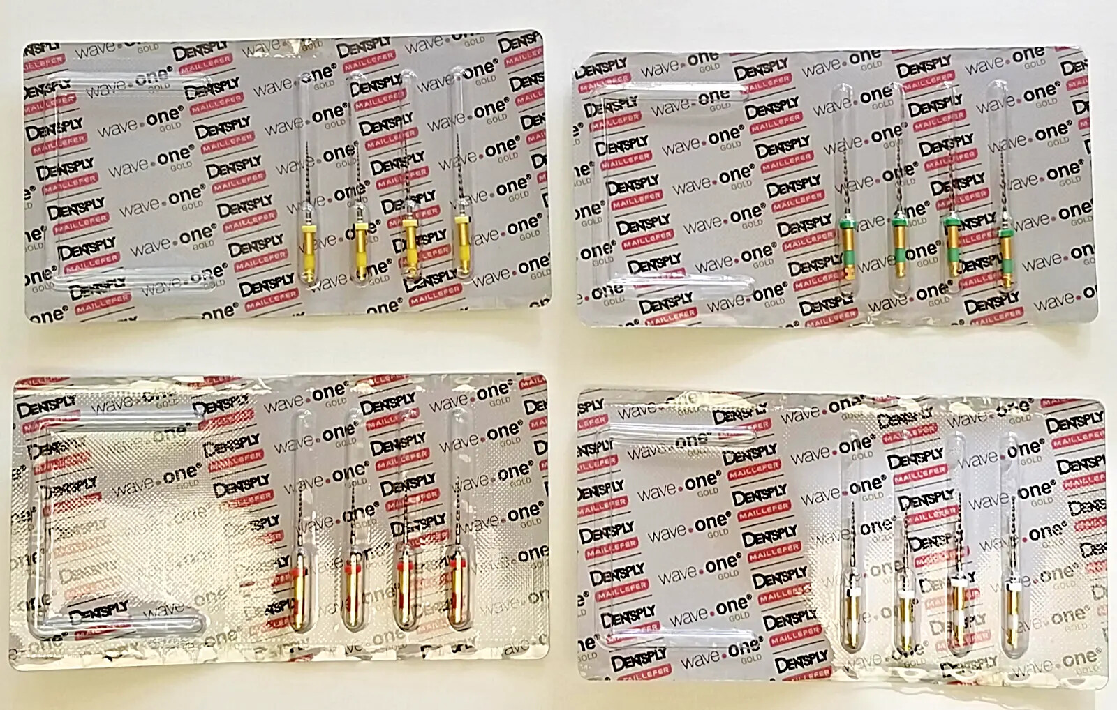Waveone Gold Wave One Endodontic File Root Canal Dentsply 3Packs/Lot