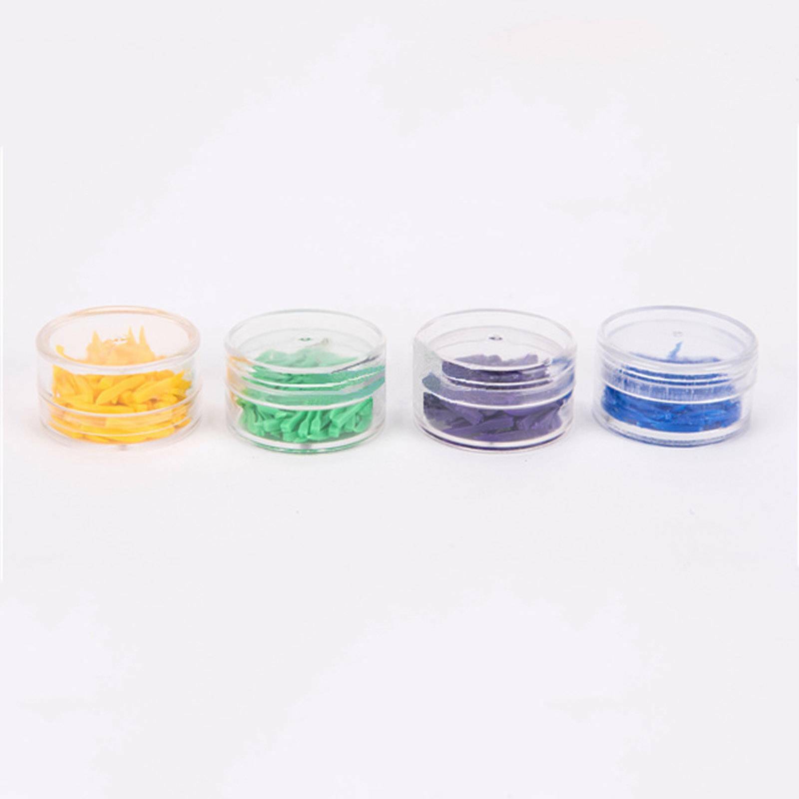 100-1000Pcs Dental Plastic Wedges Tooth Diastema Gap Wedge Dental Supply 4 Sizes