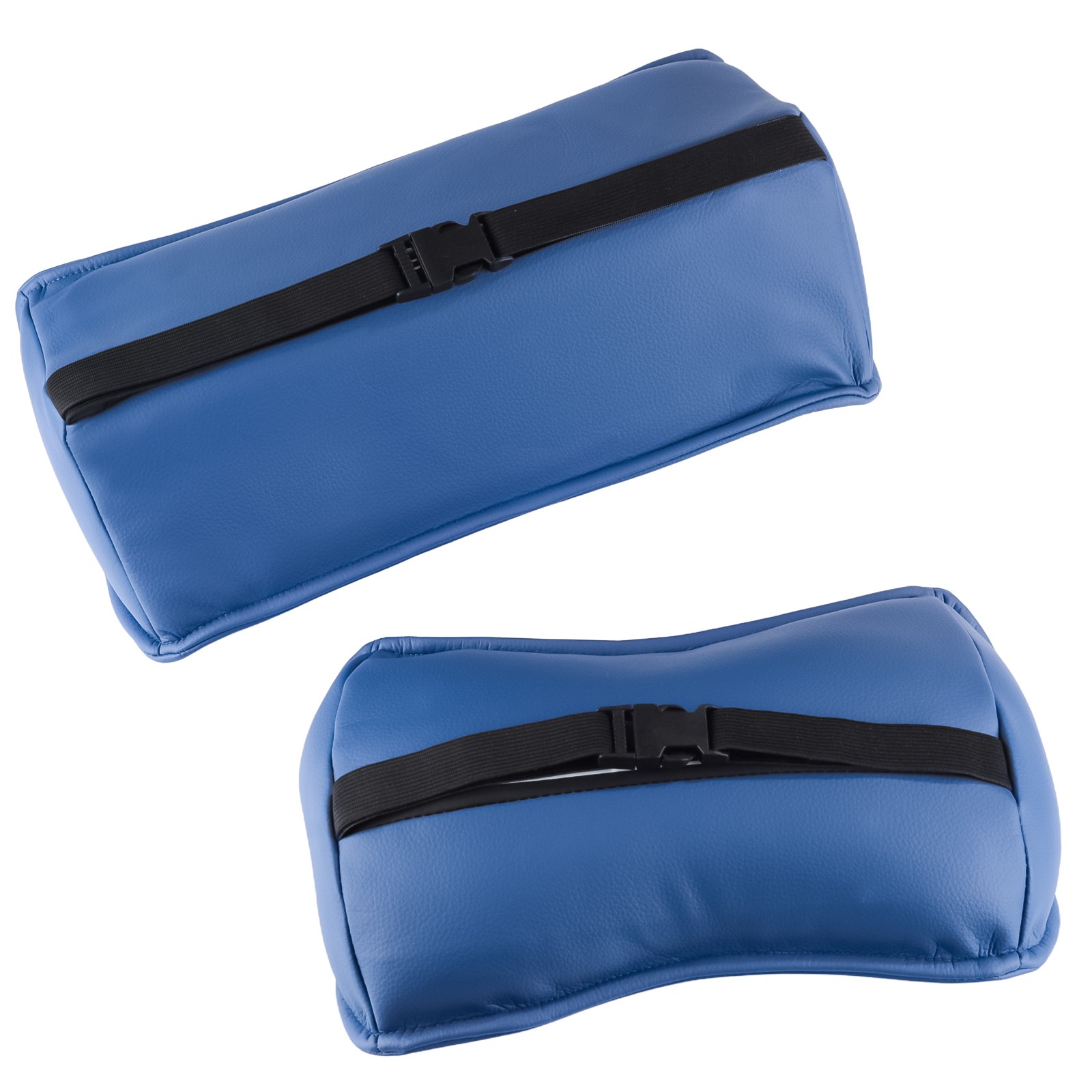 Memory Foam Dental Headrest and Lumbar Cushion Pillow for Dental Chair Dark Blue