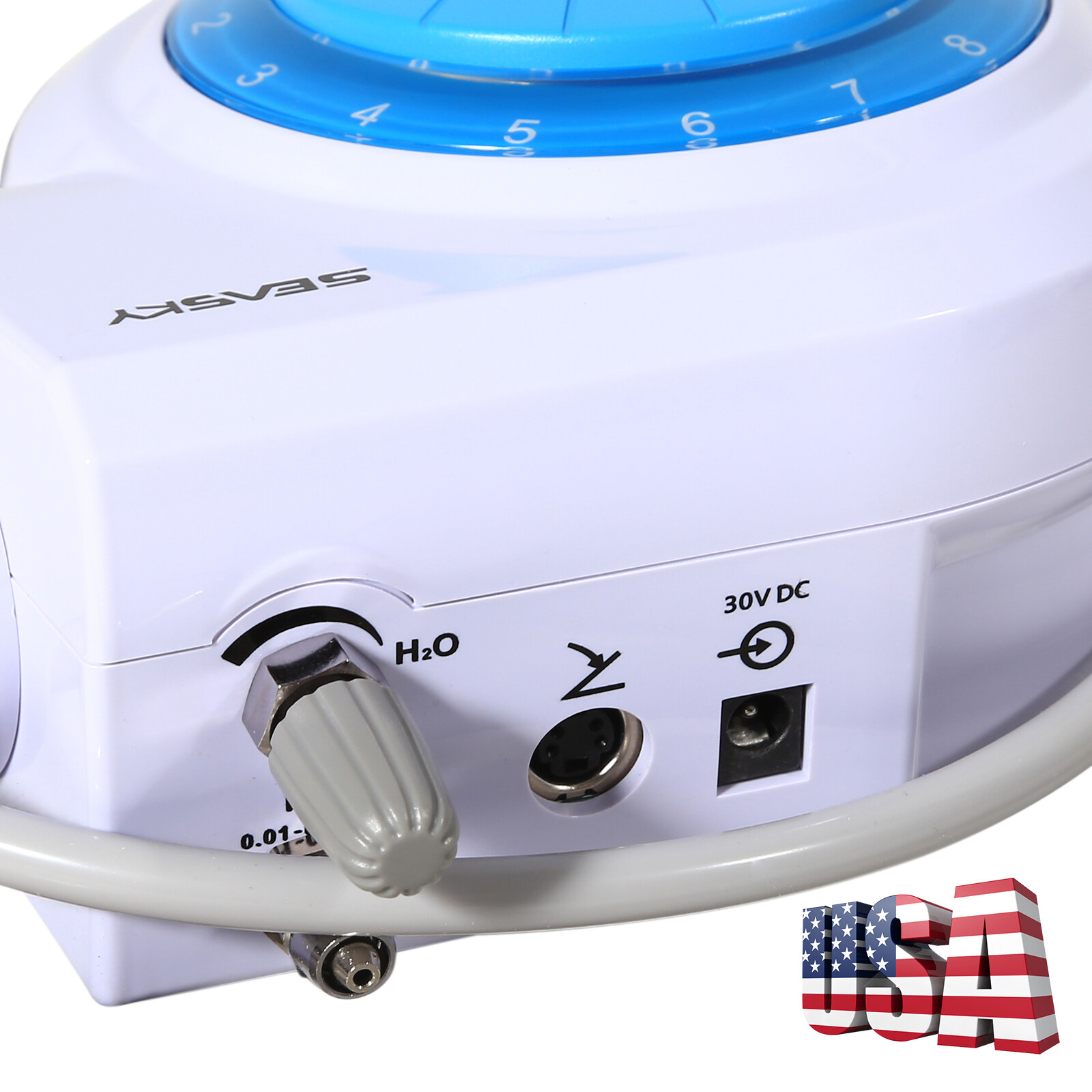 Dental Ultrasonic Scaler + Handpiece Tip*5 fit Woodpecker EMS FDA E2+ USA