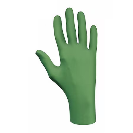 Showa 6110Pf Xs 6110Pf, Nitrile Disposable Gloves, 4 Mil, Food Grade,