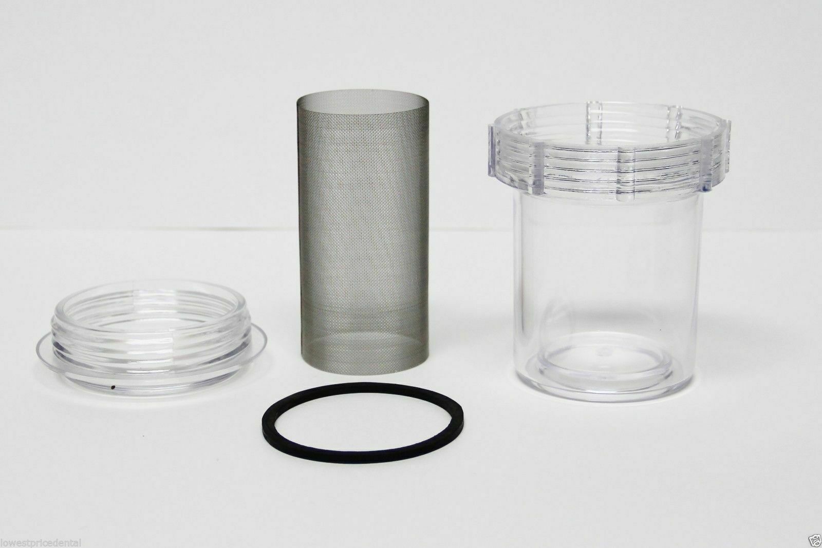 Dental Disposable Evacuation Canister Screen-4-Vac Fine Mesh #DC-8-2350