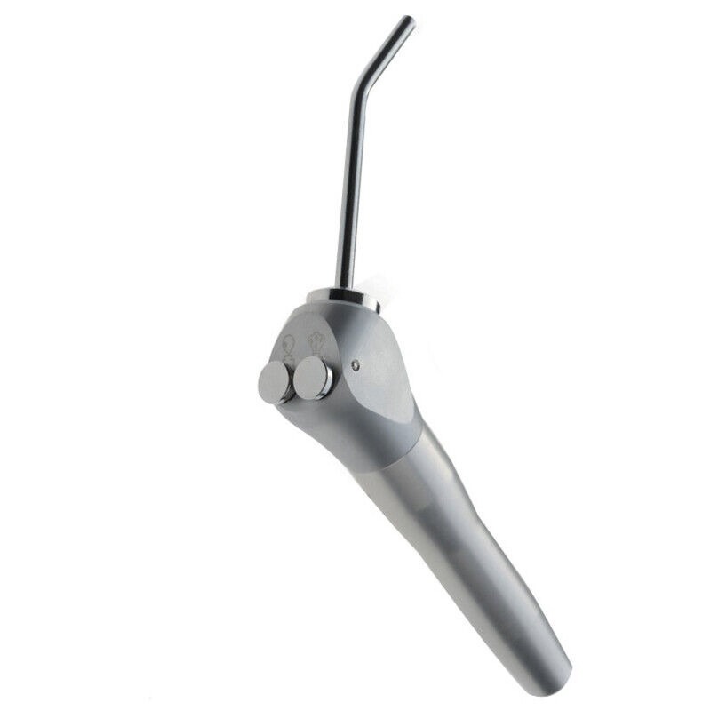 Dental Air Water Spray Triple Syringe 3 Three Way Handpiece With 2 Nozzles Tips