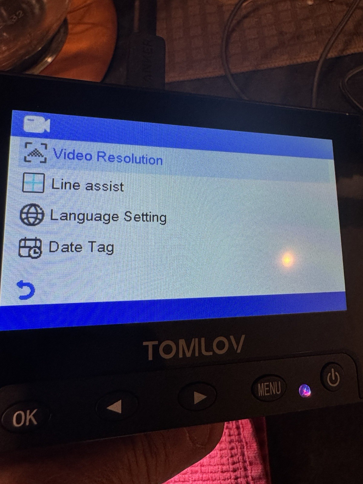 TOMLOV DM4S Digital Microscope 4.3” LCD Tested Working Open Box