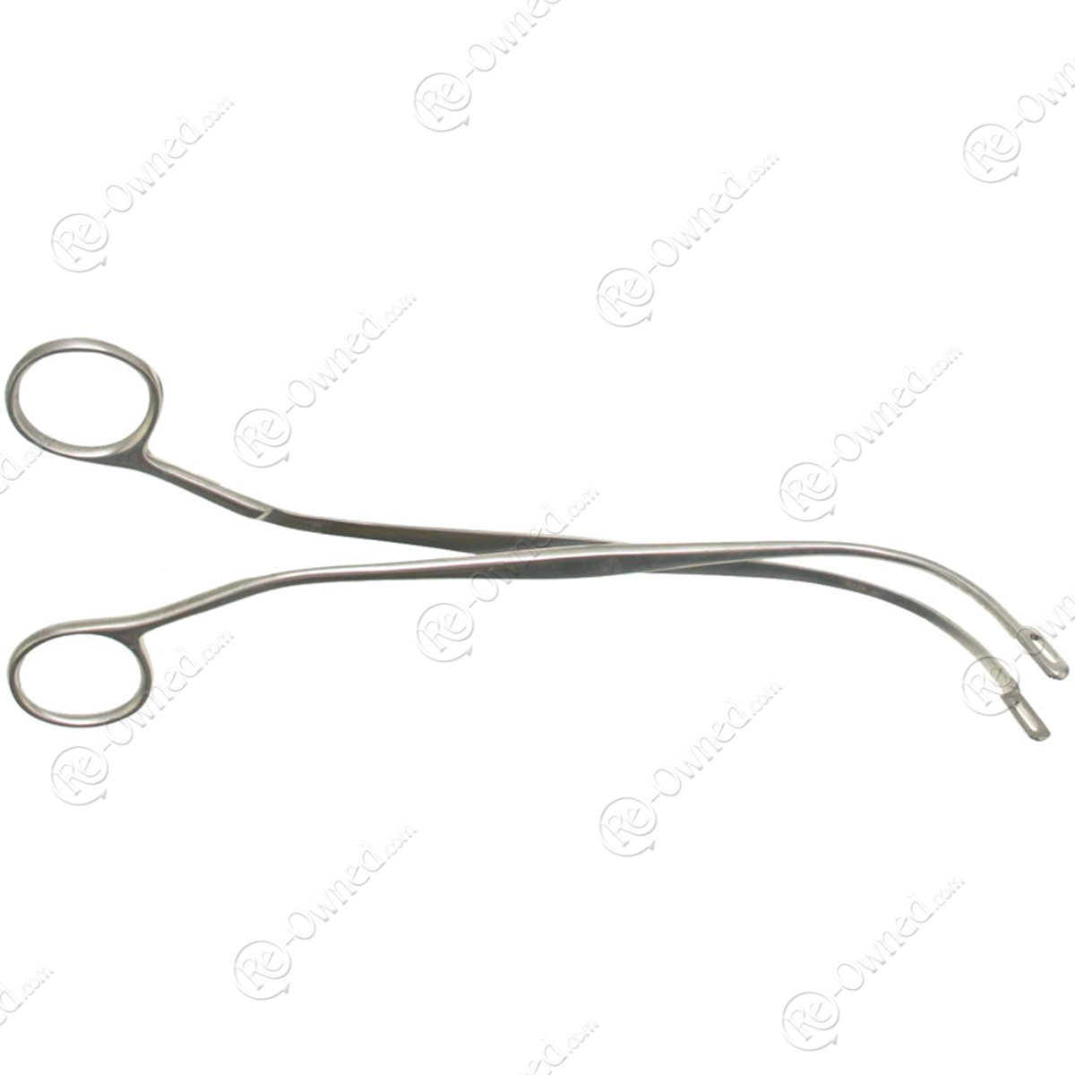 Sicoa Randall Kidney Stone Forceps No. 2, 1 Half Curved, 8-1/4in Length X:GU8741