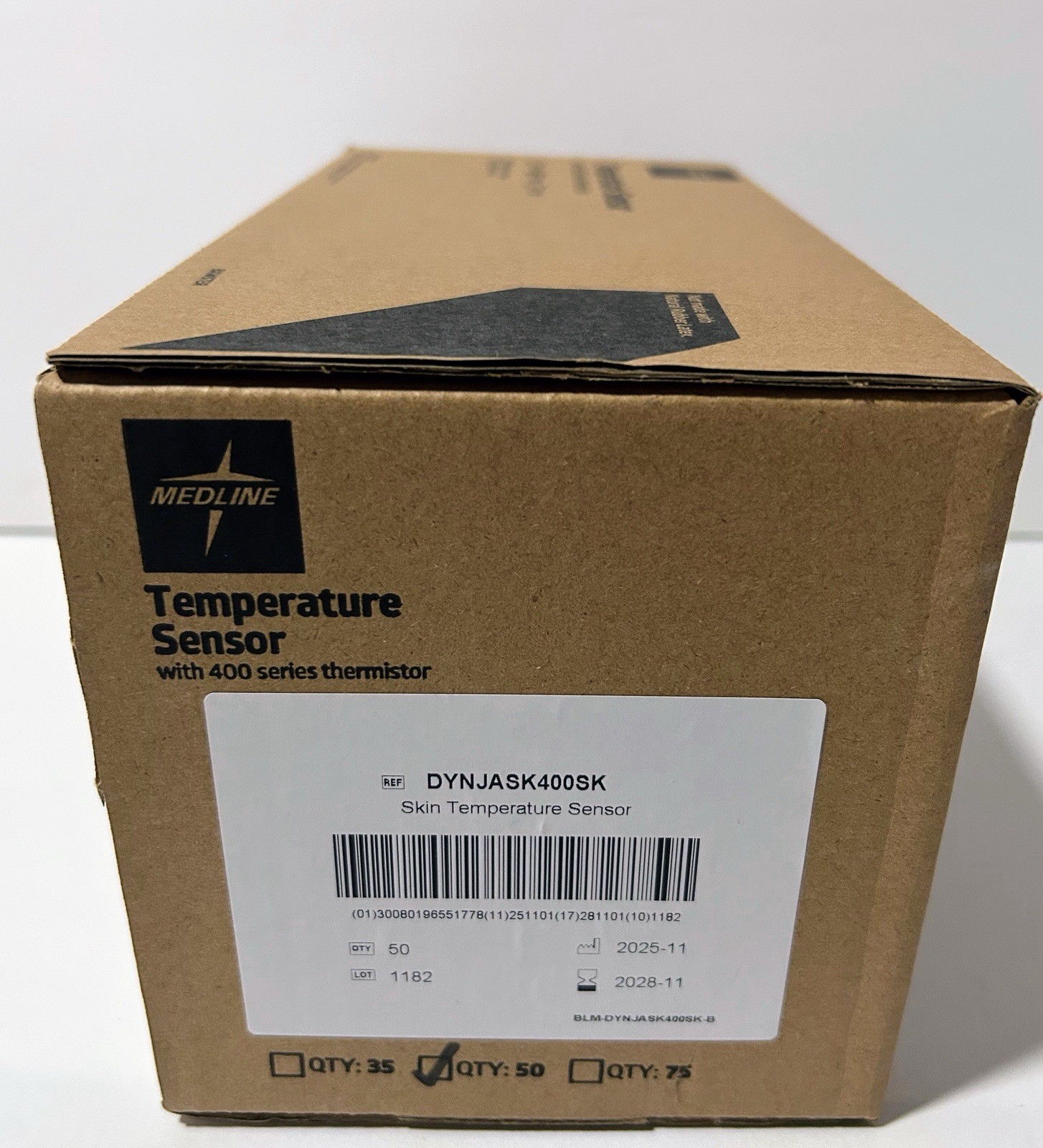 400 Series Thermistor Temperature Sensor, 50/bx DISPOSABLE