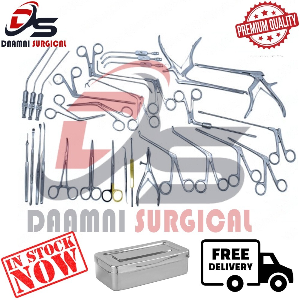 Fess Instruments Set ENT Sinus Surgery Endoscopic Instrument Set Premium Quality