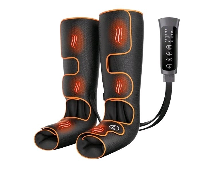Banspol Leg Massager with Heat and Compression, Foot and Calf Massager for Circu