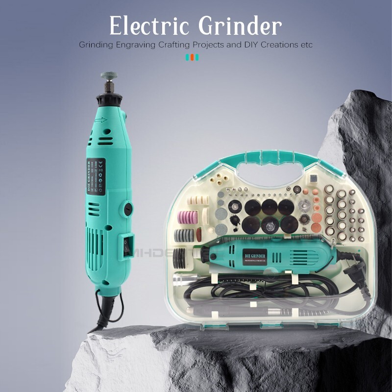 Dental Lab 8K-32KRPM 6 Speed Modes Portable Electric Grinder with Polishing Disc