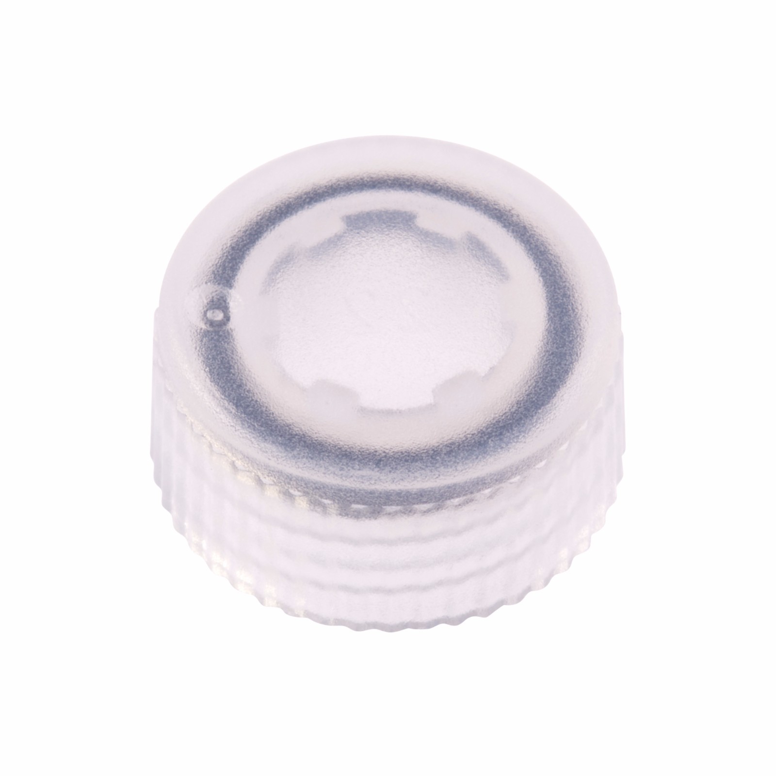 CELLTREAT CAP ONLY ,Screw Top Micro Tube Cap,O-Ring,Translucent, Clear #230842C