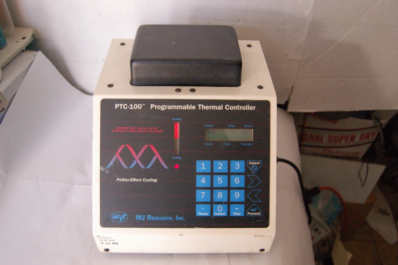 MJ Research PTC-100 PTC100 cycler thermal controller mini cycler microplate non
