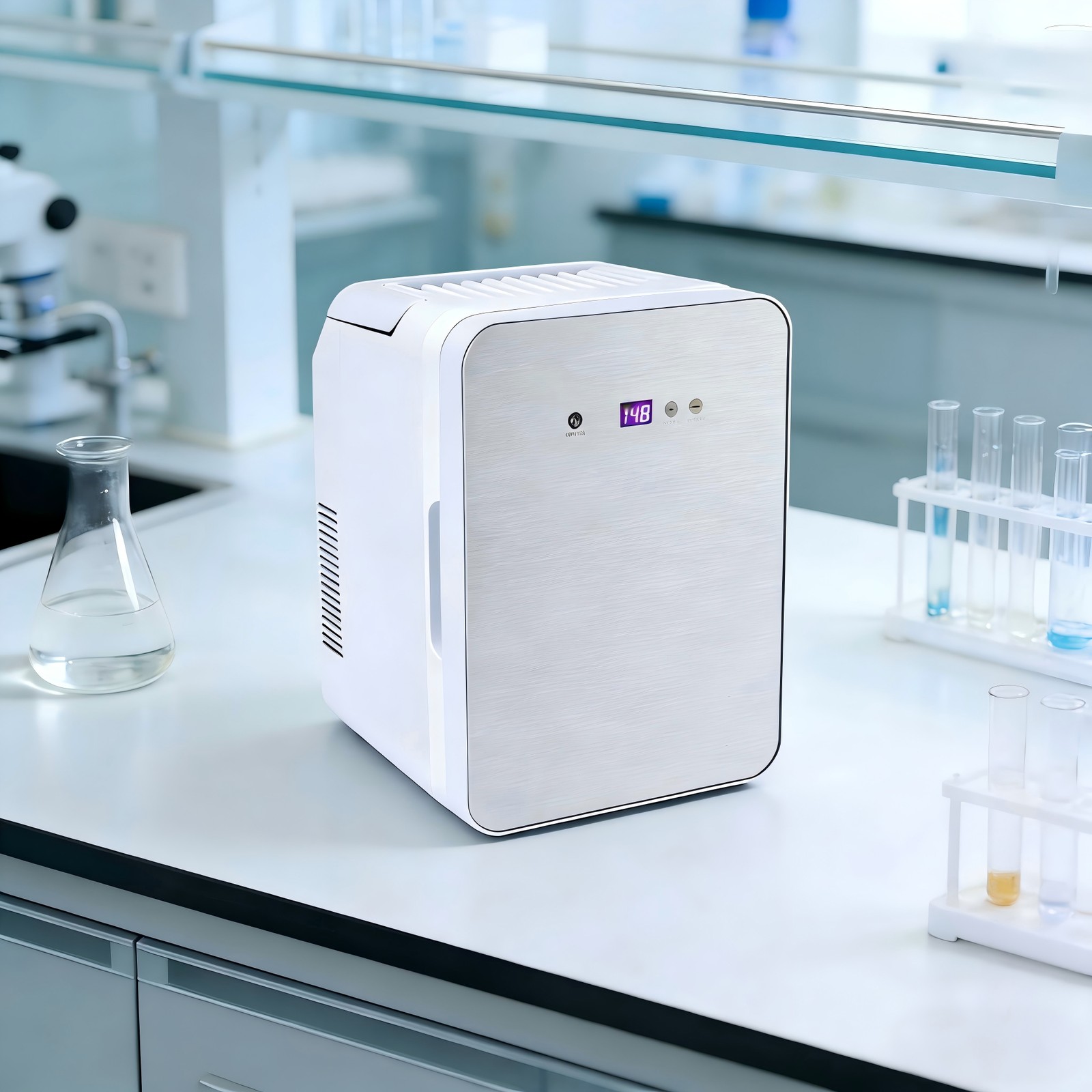 Lab Incubator 10L PID Control 35-148℉ for Bacteria Petri Dishes 110V/12V