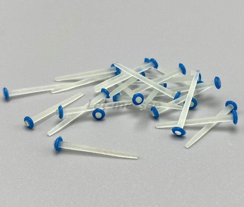 Dental Fiber Post Quartz Teeth Restorative Screw Post clear 1.2/1.4/1.6/1.8mm