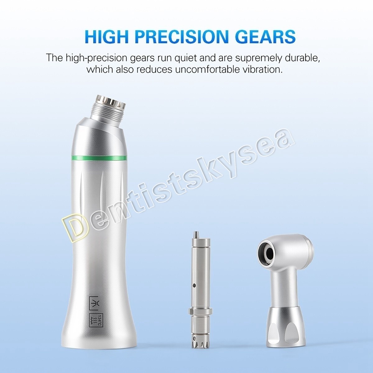 Dental 10:1 Contra Angle Handpiece Push button ISO E-Type for Engine&hand file