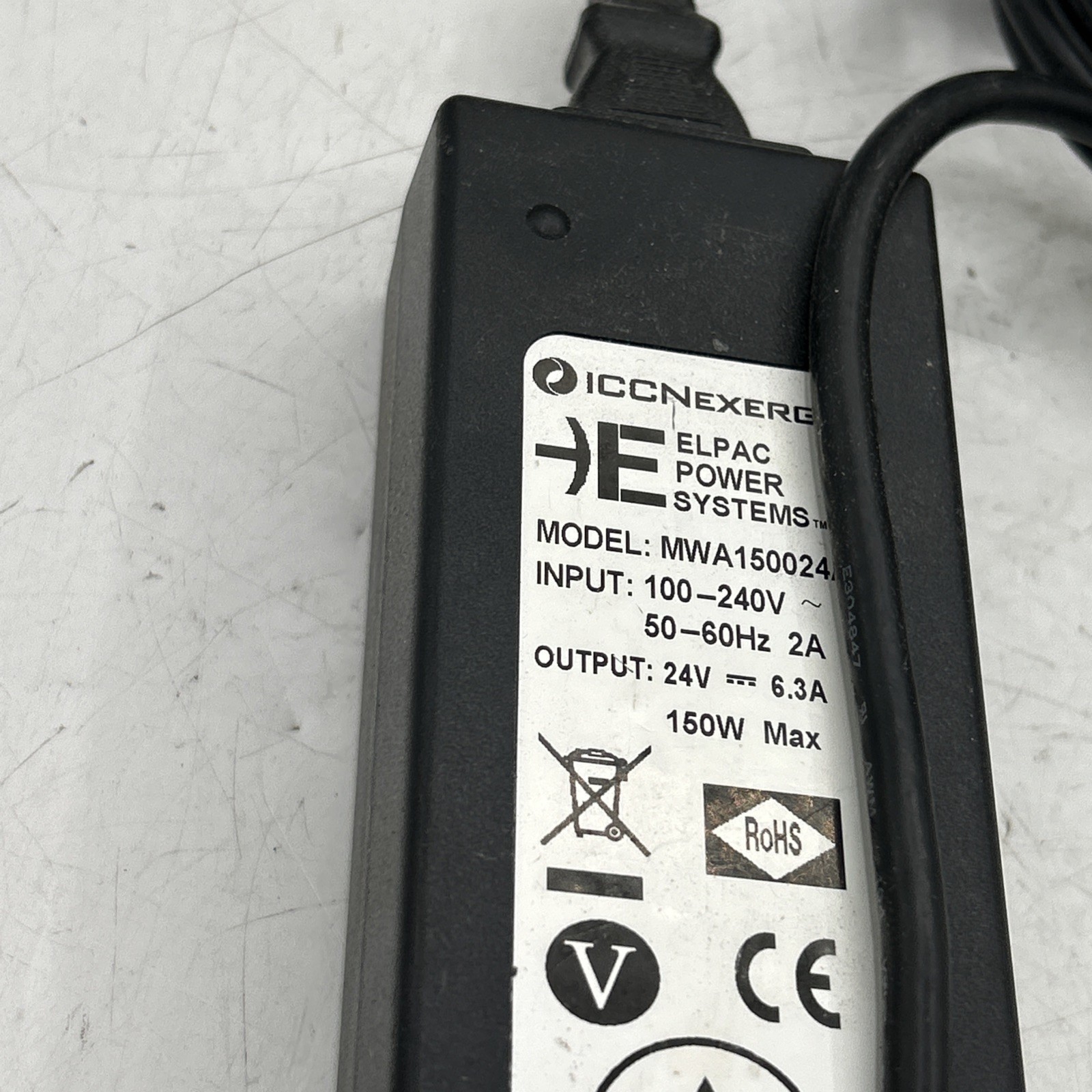 Desktop Power Supply, ELPAC Power Systems, MWA150024A – AC-DC; 24V 150W