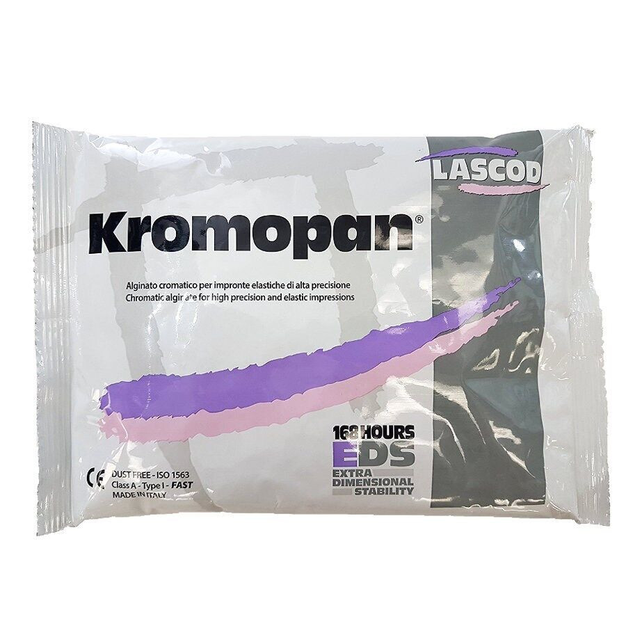 Kromopan Color Changing Alginate Dust Free Fast 1 x 1lb pouches FAST SHIPPING!!