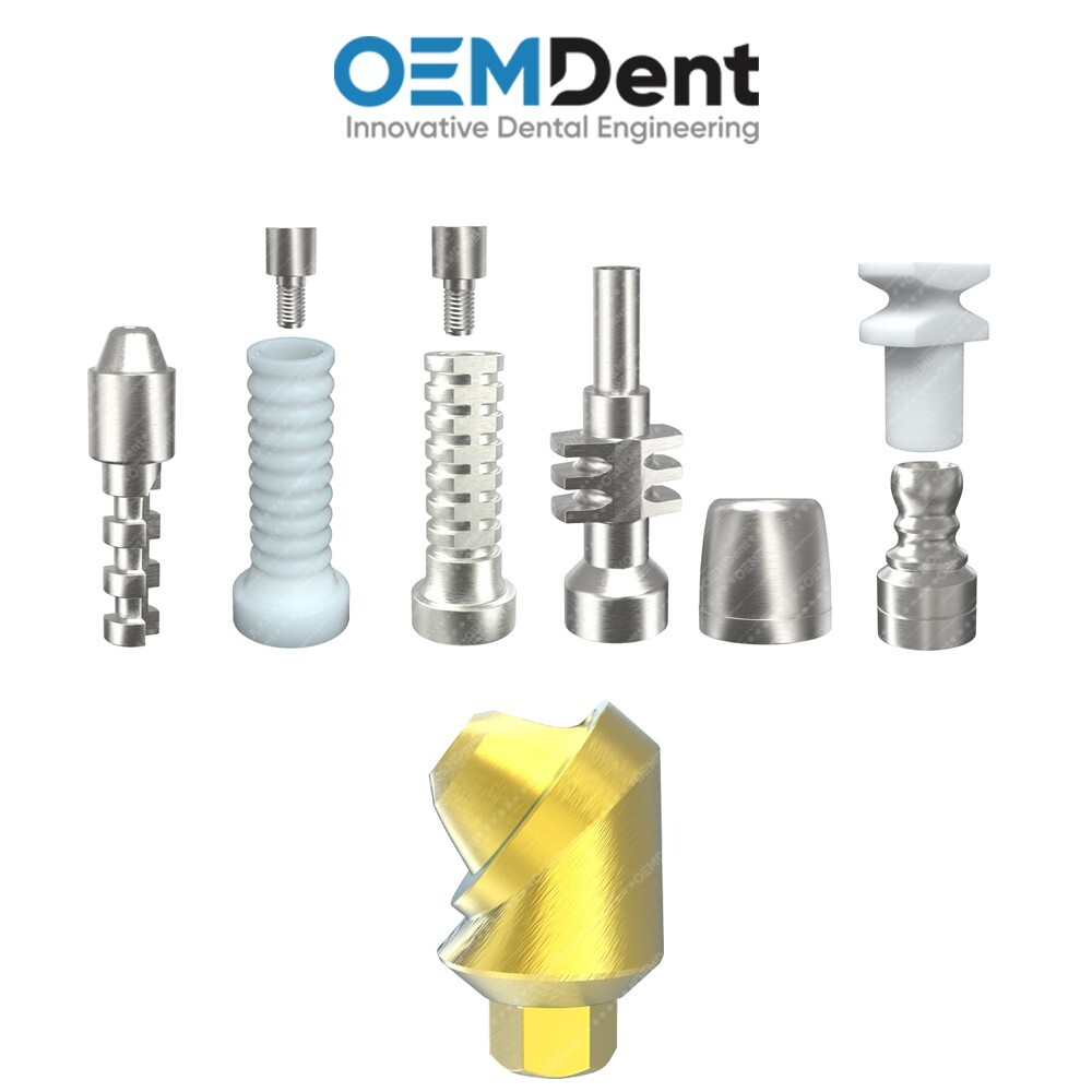 Dental Angulated Multi Unit 1.4 Kit 52° AB Dent® Compatible Int Hex Connection