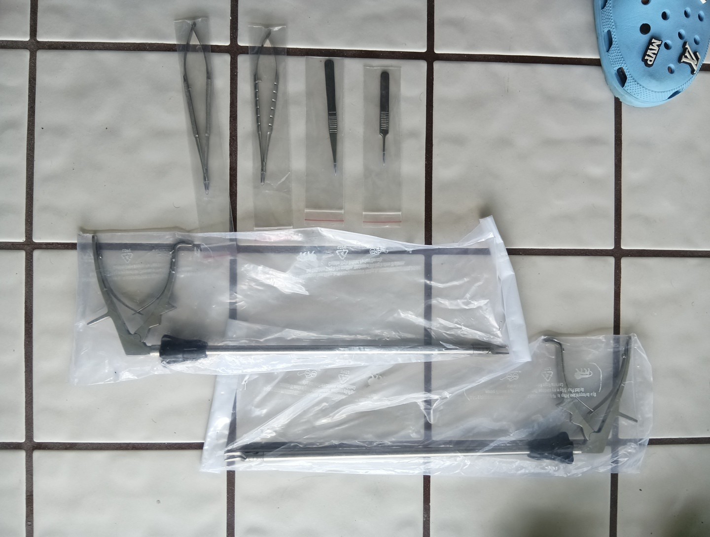 2pc Laparoscopic Clip Applicator Single Action LT 300 10mm Reusable 6Instruments