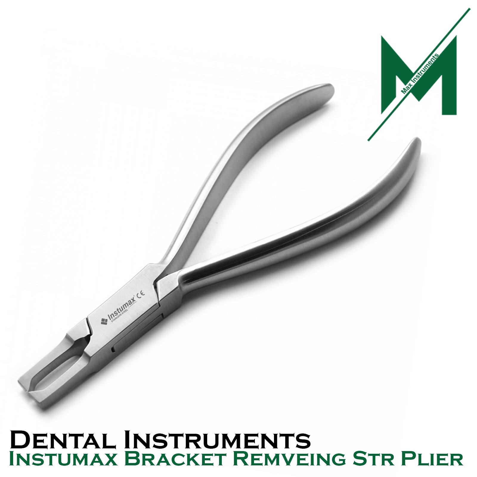 Straight Bracket Removing Pliers Dental Braces Removal Tool Instumax