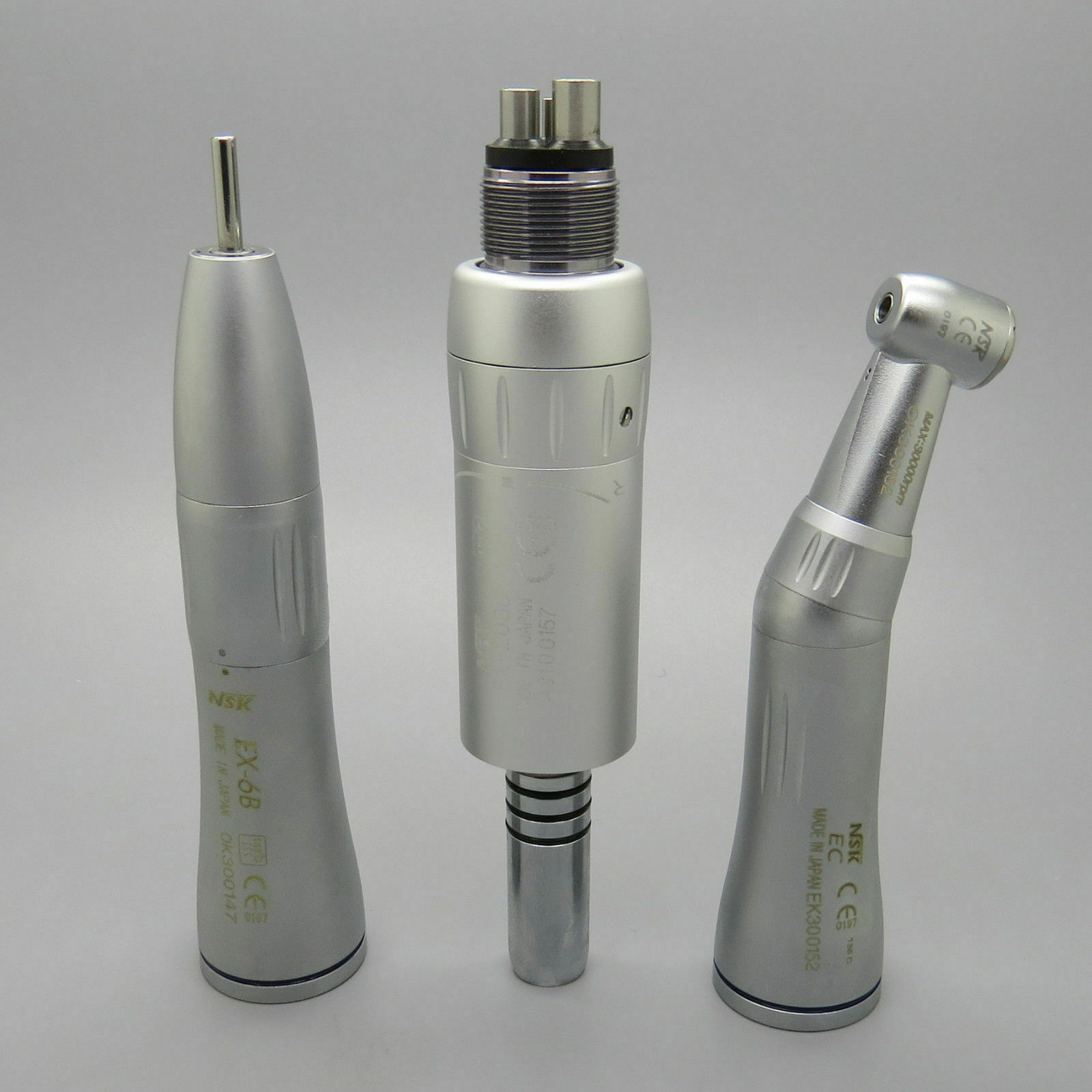 Dental Inner Water Spray Low Speed Handpieces Straight Contra Angle Air Motor M4