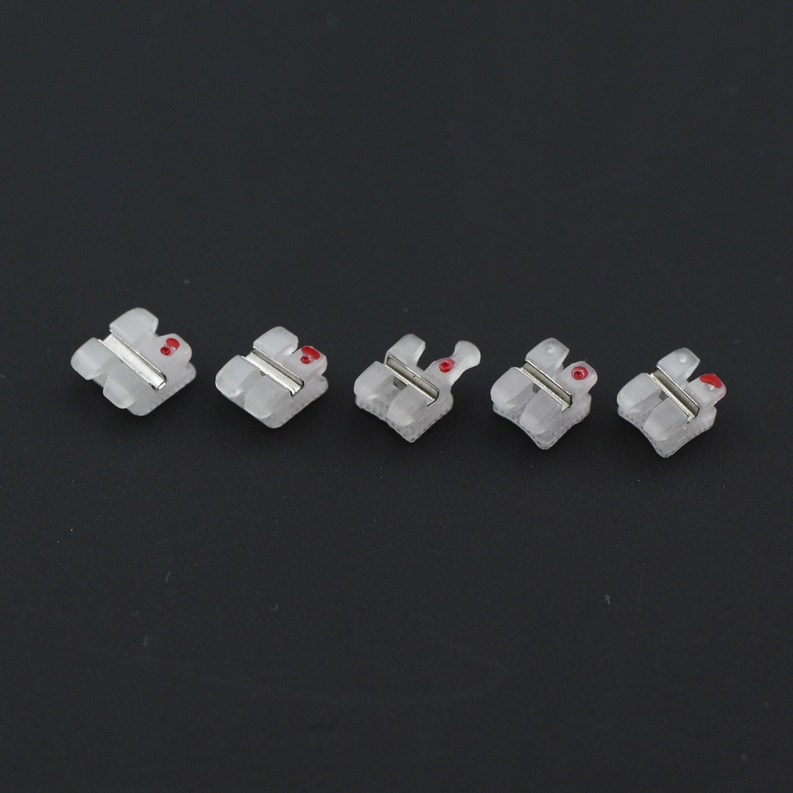 Dental Orthodontic Ceramic Brackets Braces MBT 022 3 Hooks 3M Clarity Aesthetics