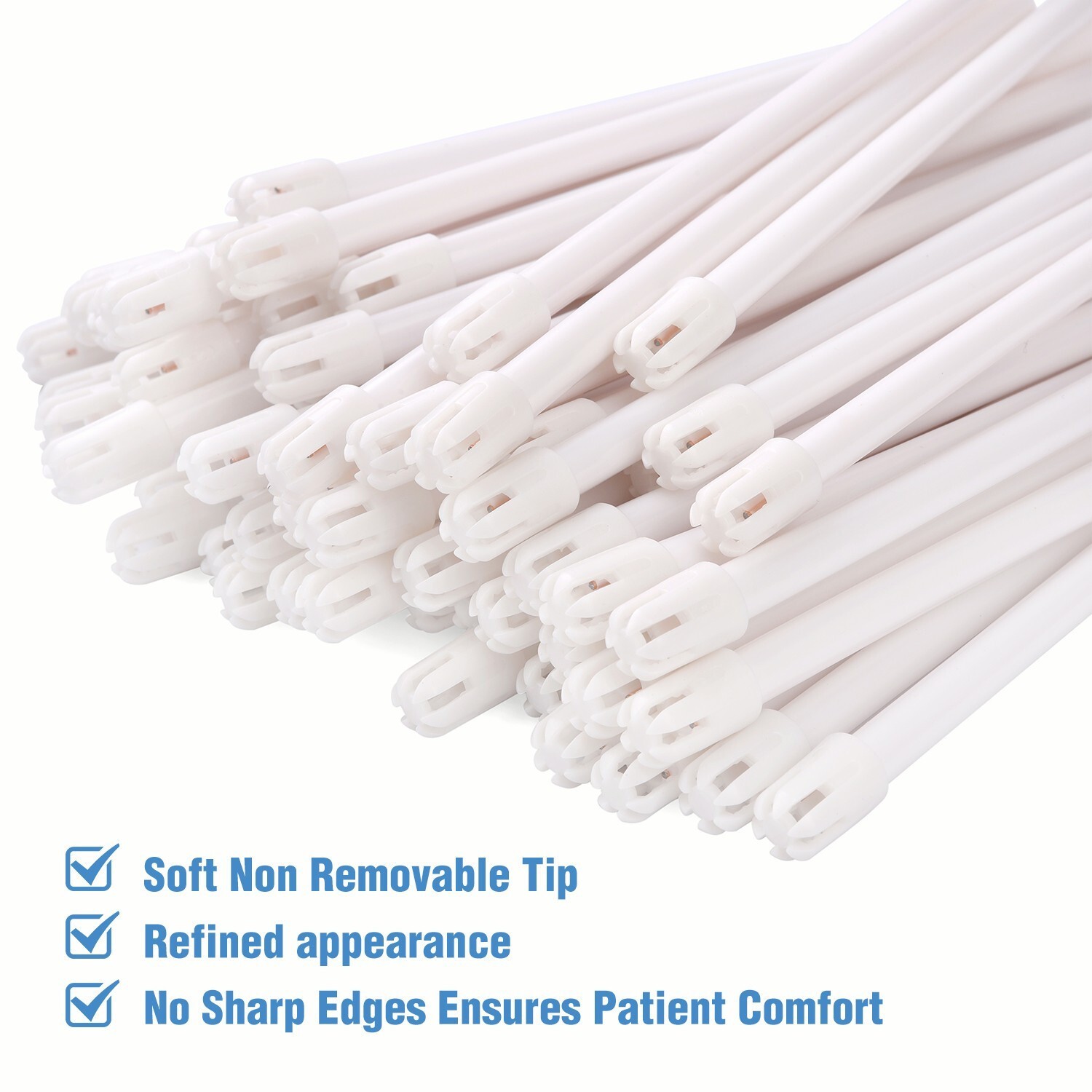 1000 (10 Bags) Disposable Saliva Ejectors Evacuation Suction Tips FAST SHIPPING!