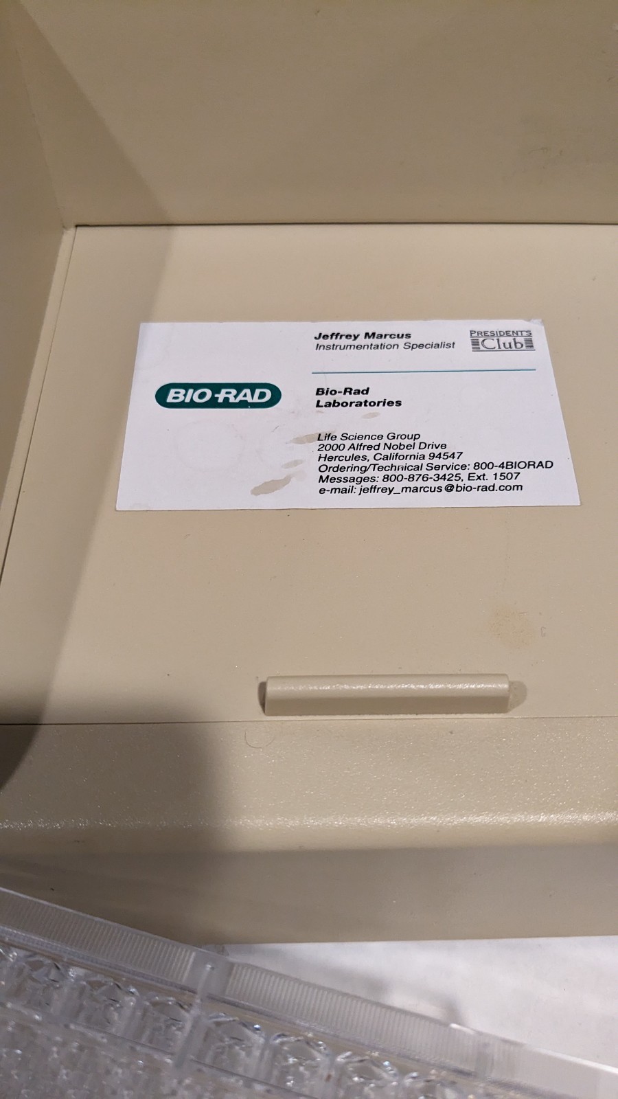 Bio-Rad Benchmark Microplate Read Description