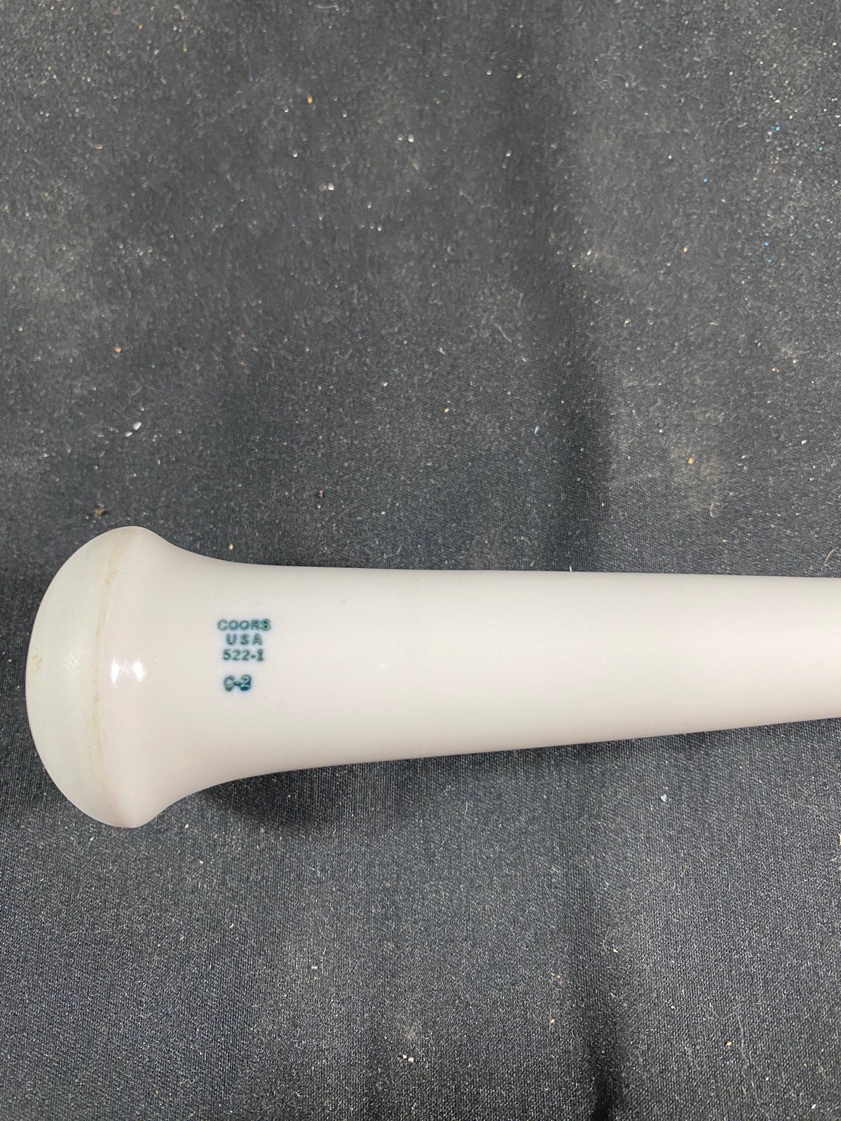 COORS COORSTEK Glazed Porcelain 100mm OD x 70mm H Mortar 115mm Pestle Set