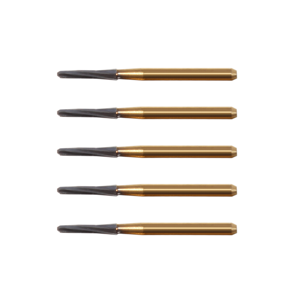 5pcs Dental Endo-Z Tungsten Carbide Endodontic FG Bur Surgical Cutter Burs 21mm