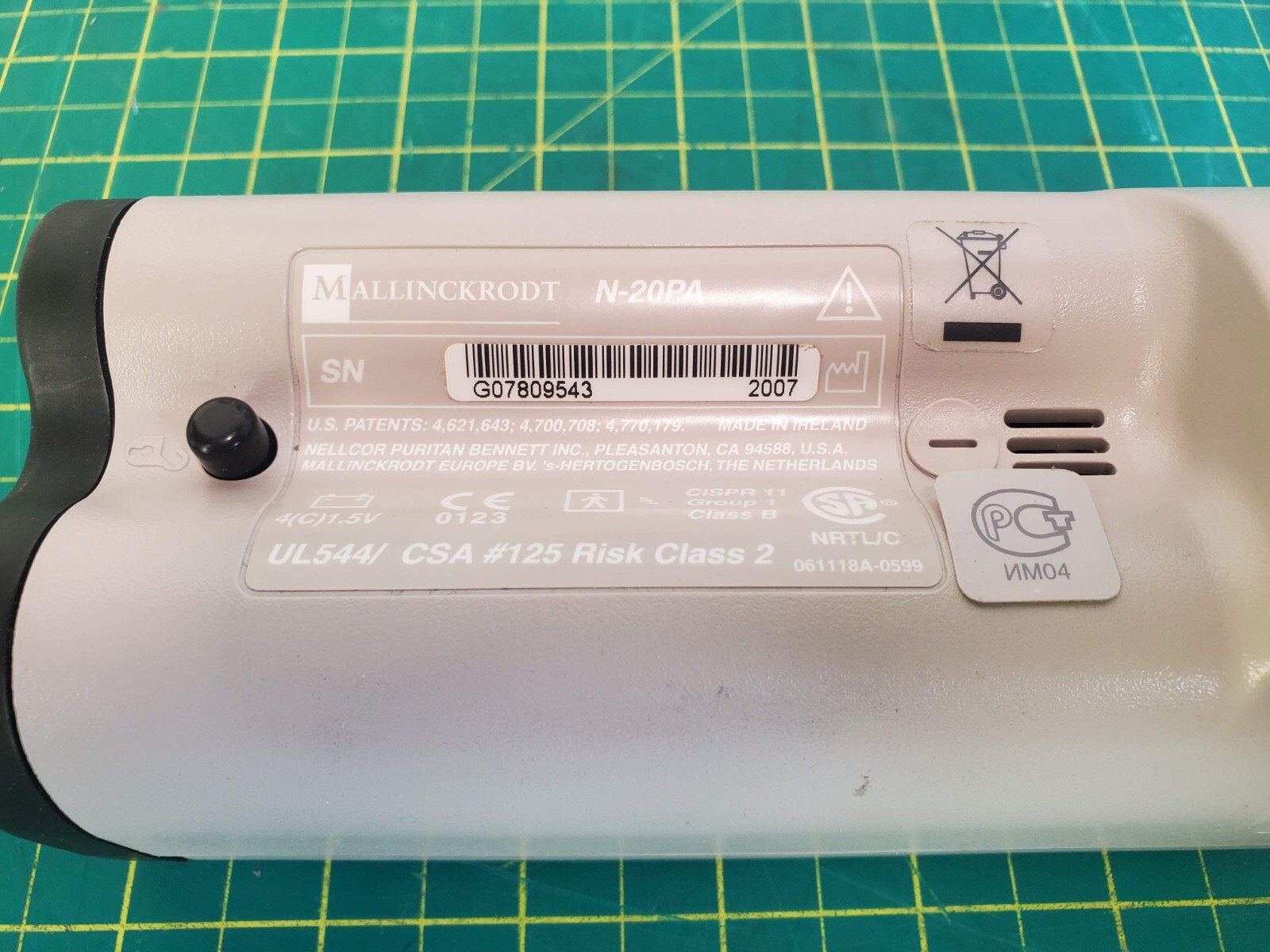 Mallinckrodt Nellcor N-20 Portable Pulse Oximeter x 4 Units