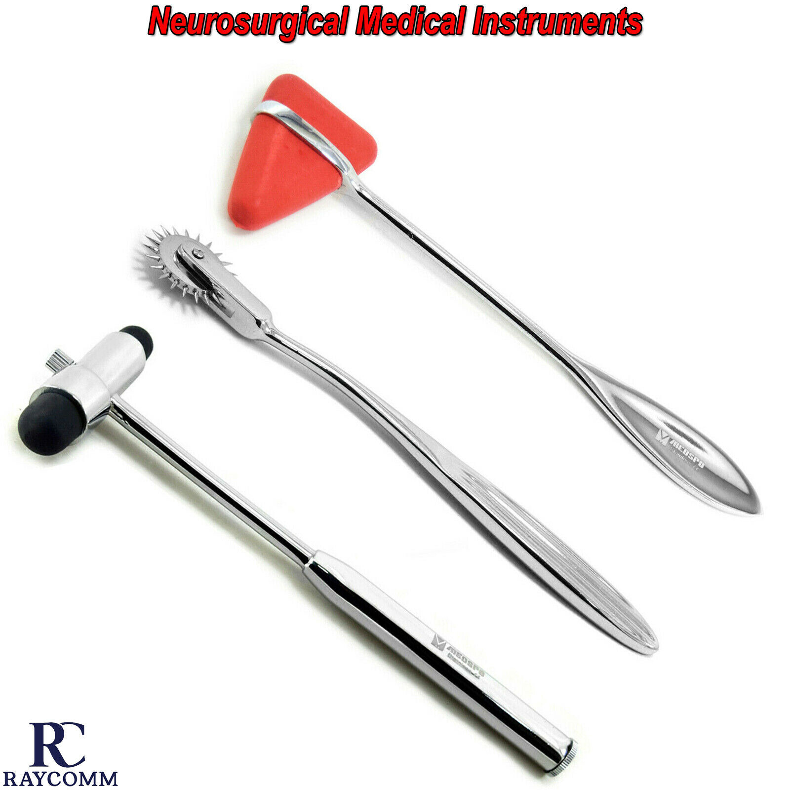 Neurological Reflex Taylor Diagnostic Buck Hammer Pinwheel Medical Instruments